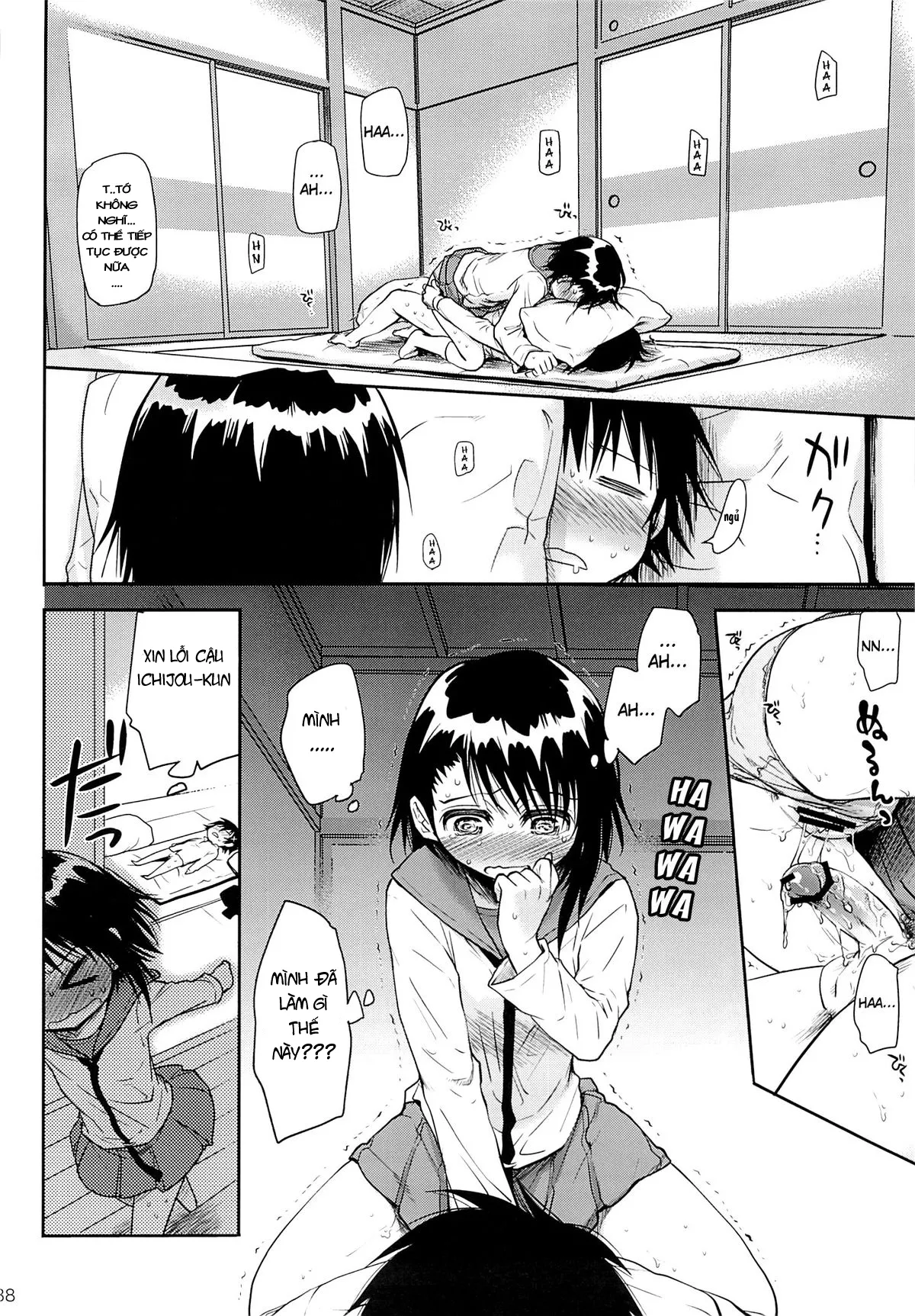 HentaiVN.net - Ảnh 36 - Doujinshi Hentai của Trang Sally - Chap 9