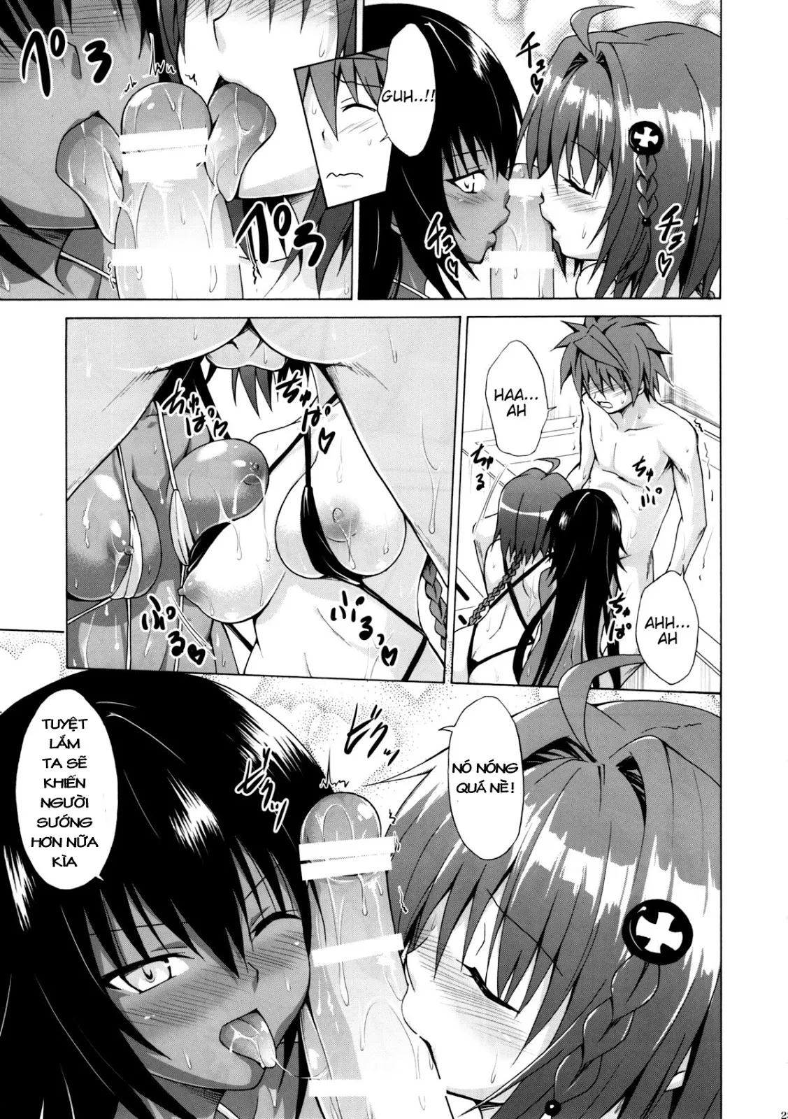 HentaiVN.net - Ảnh 26 - Doujinshi Hentai của Trang Sally - Chap 11
