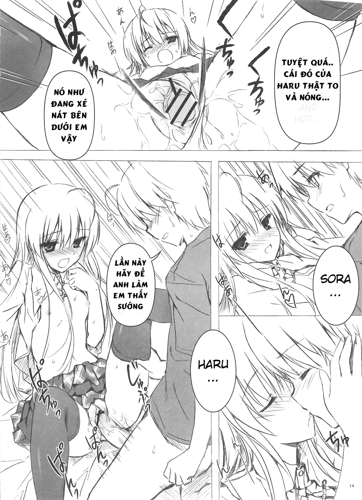 HentaiVN.net - Ảnh 13 - Doujinshi Hentai của Trang Sally - Chap 14