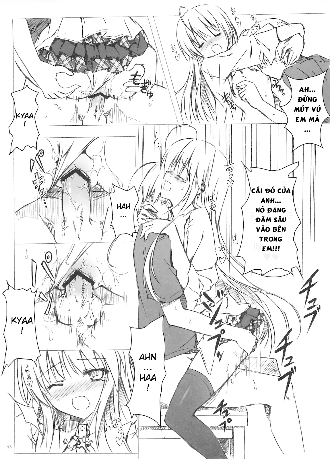 HentaiVN.net - Ảnh 14 - Doujinshi Hentai của Trang Sally - Chap 14