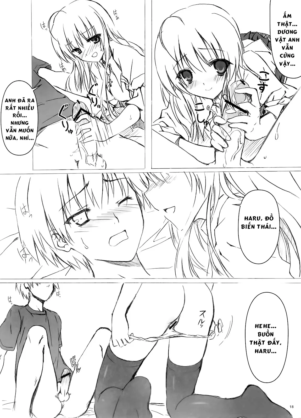 HentaiVN.net - Ảnh 17 - Doujinshi Hentai của Trang Sally - Chap 14