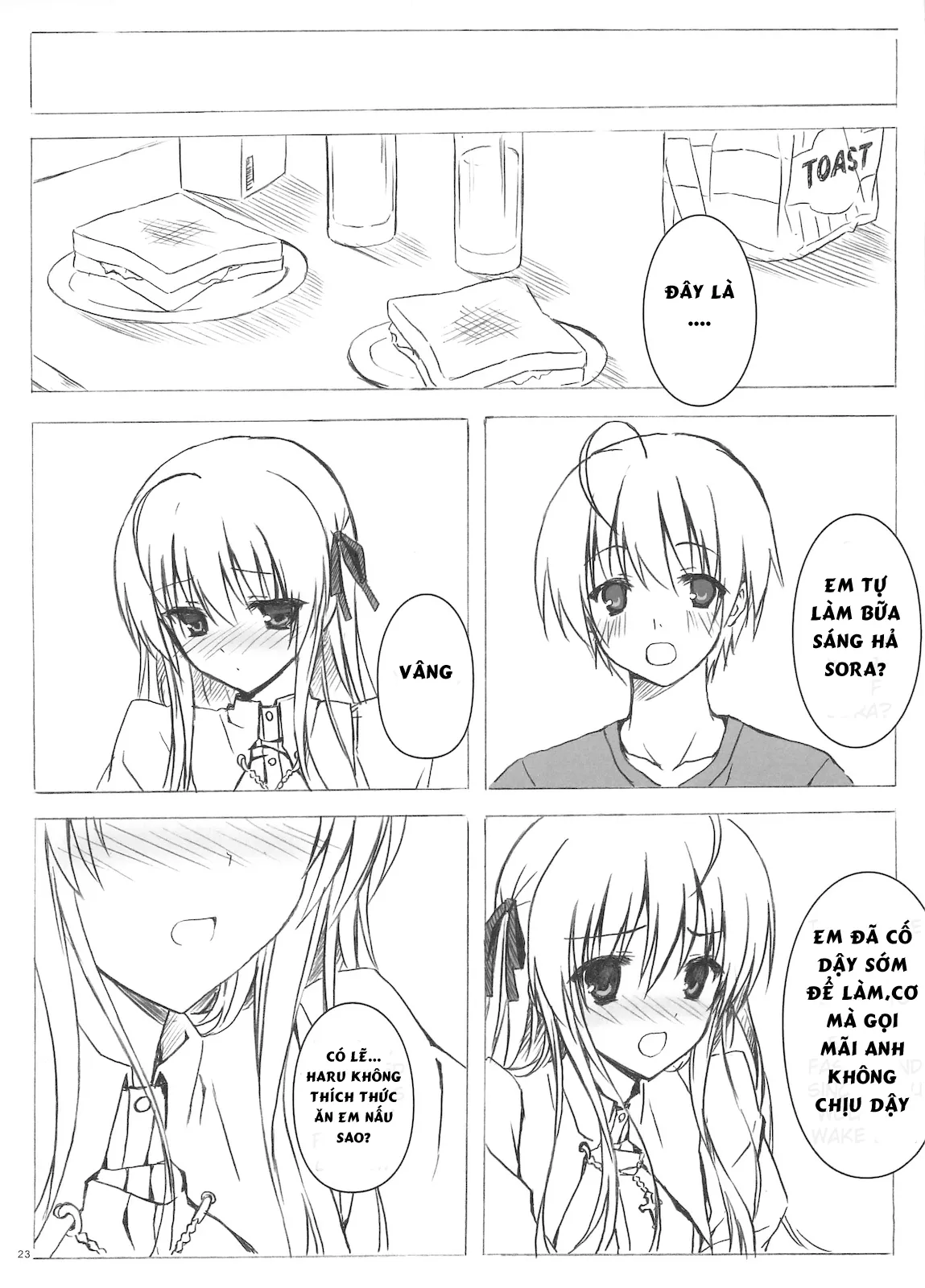 HentaiVN.net - Ảnh 22 - Doujinshi Hentai của Trang Sally - Chap 14