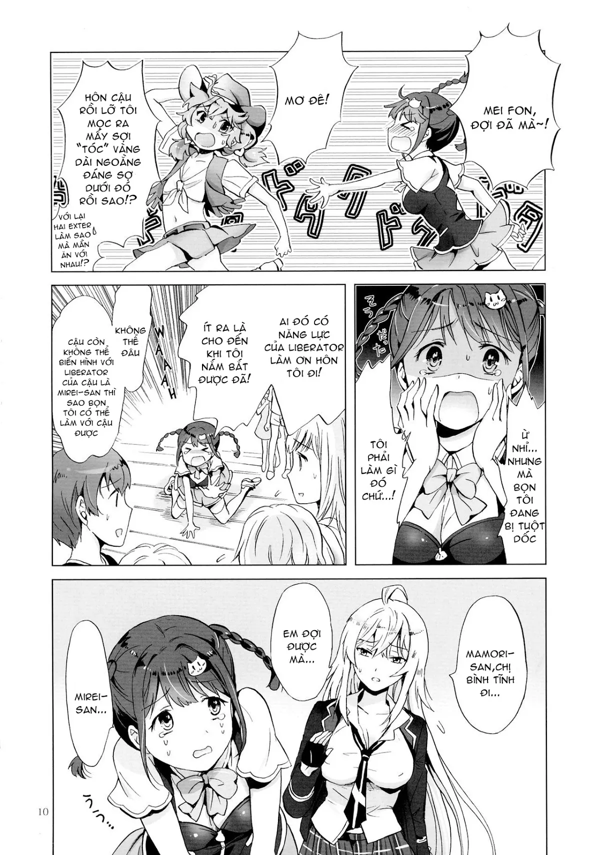 HentaiVN.net - Ảnh 11 - Doujinshi Hentai của Trang Sally - Chap 17