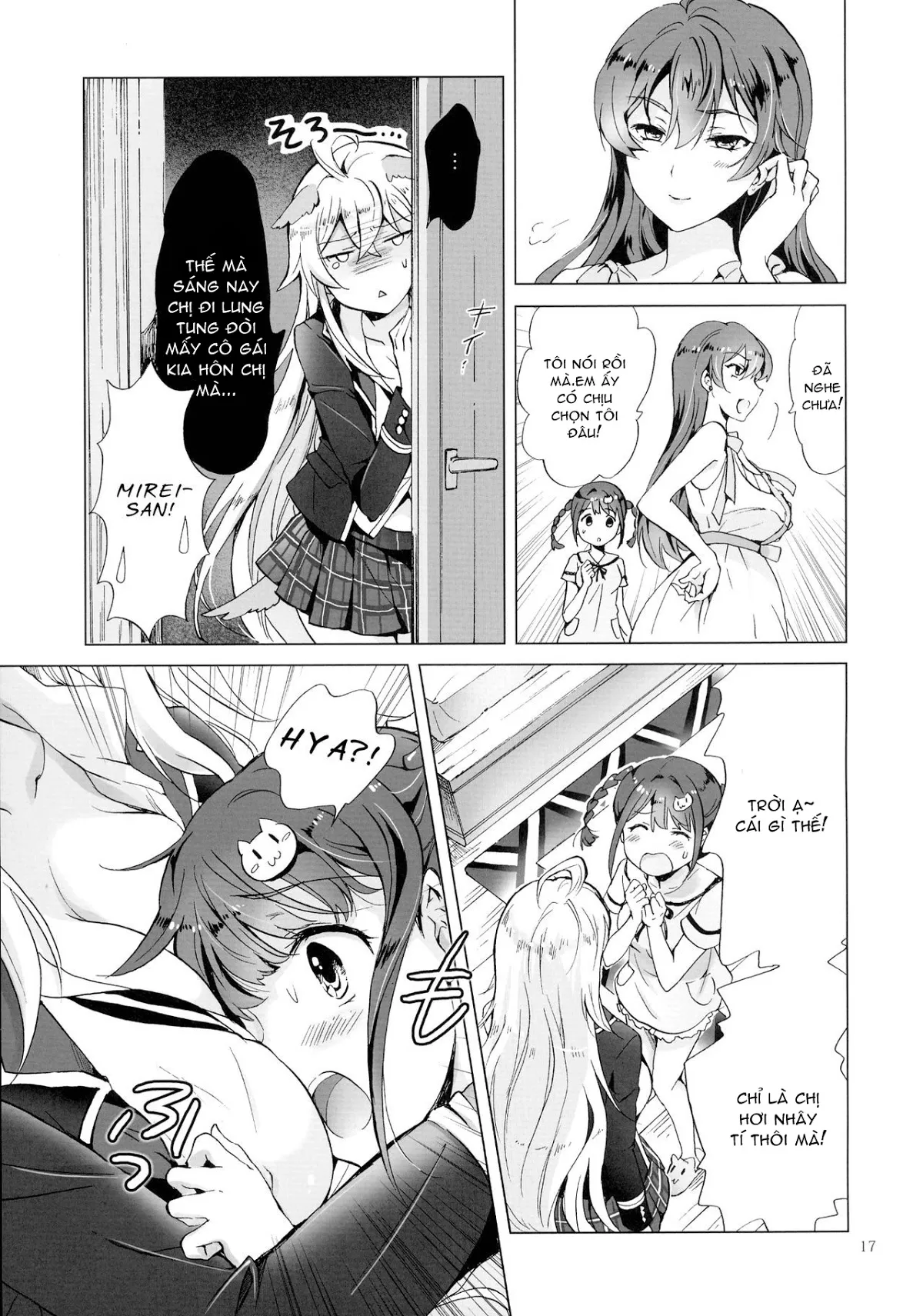 HentaiVN.net - Ảnh 18 - Doujinshi Hentai của Trang Sally - Chap 17