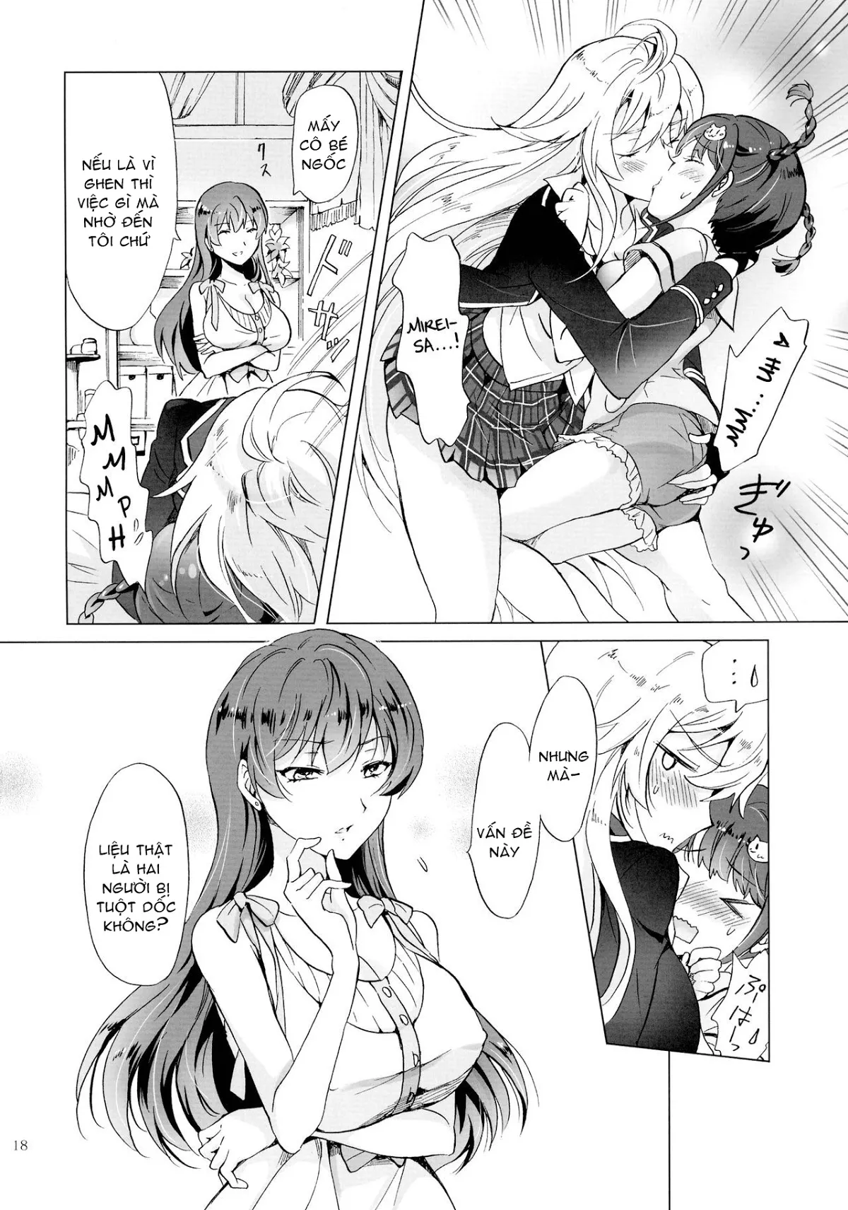 HentaiVN.net - Ảnh 19 - Doujinshi Hentai của Trang Sally - Chap 17