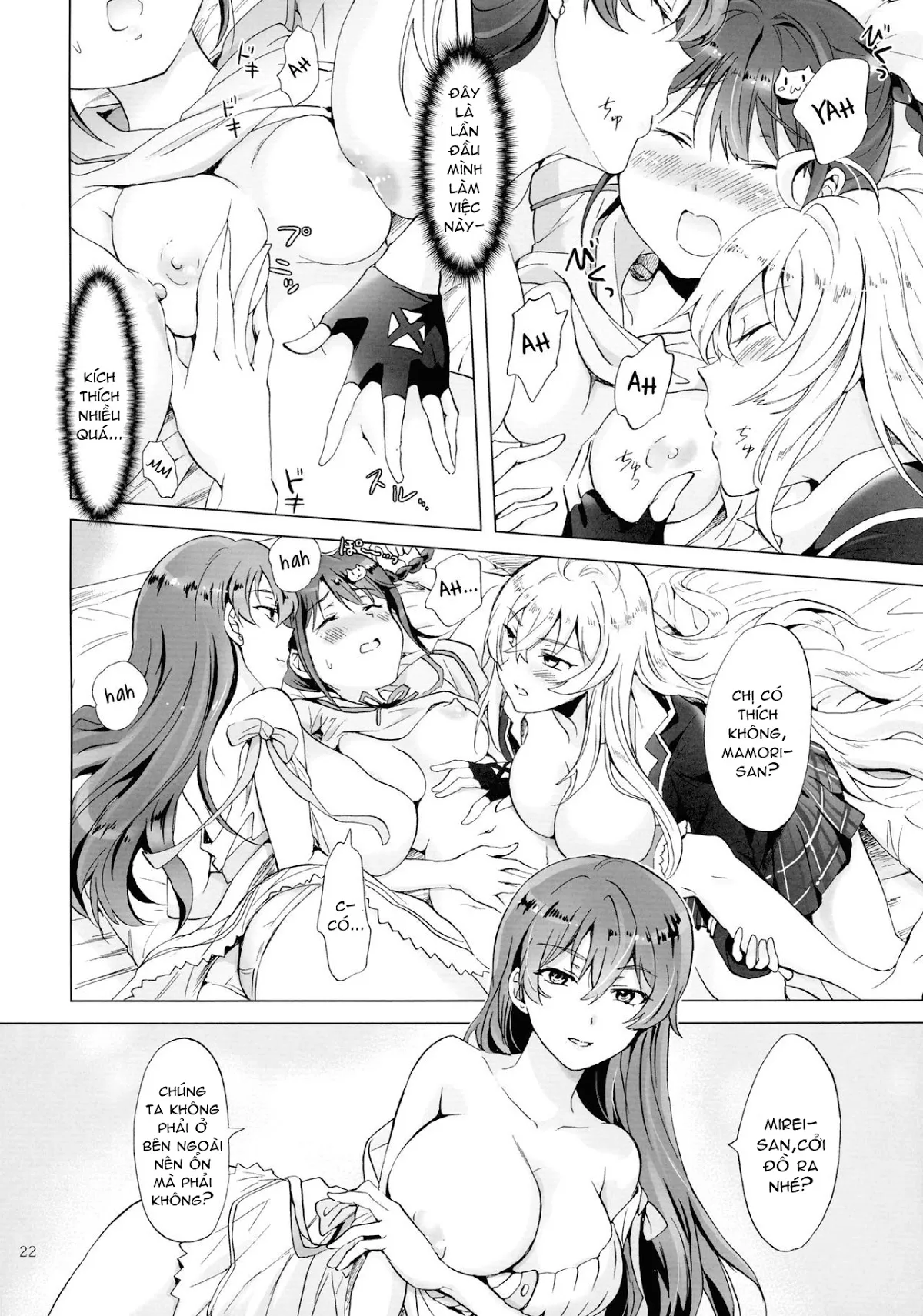 HentaiVN.net - Ảnh 23 - Doujinshi Hentai của Trang Sally - Chap 17