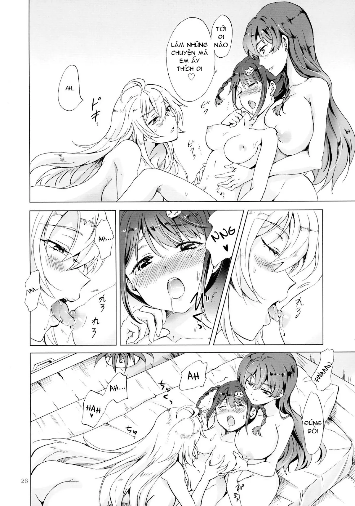 HentaiVN.net - Ảnh 27 - Doujinshi Hentai của Trang Sally - Chap 17