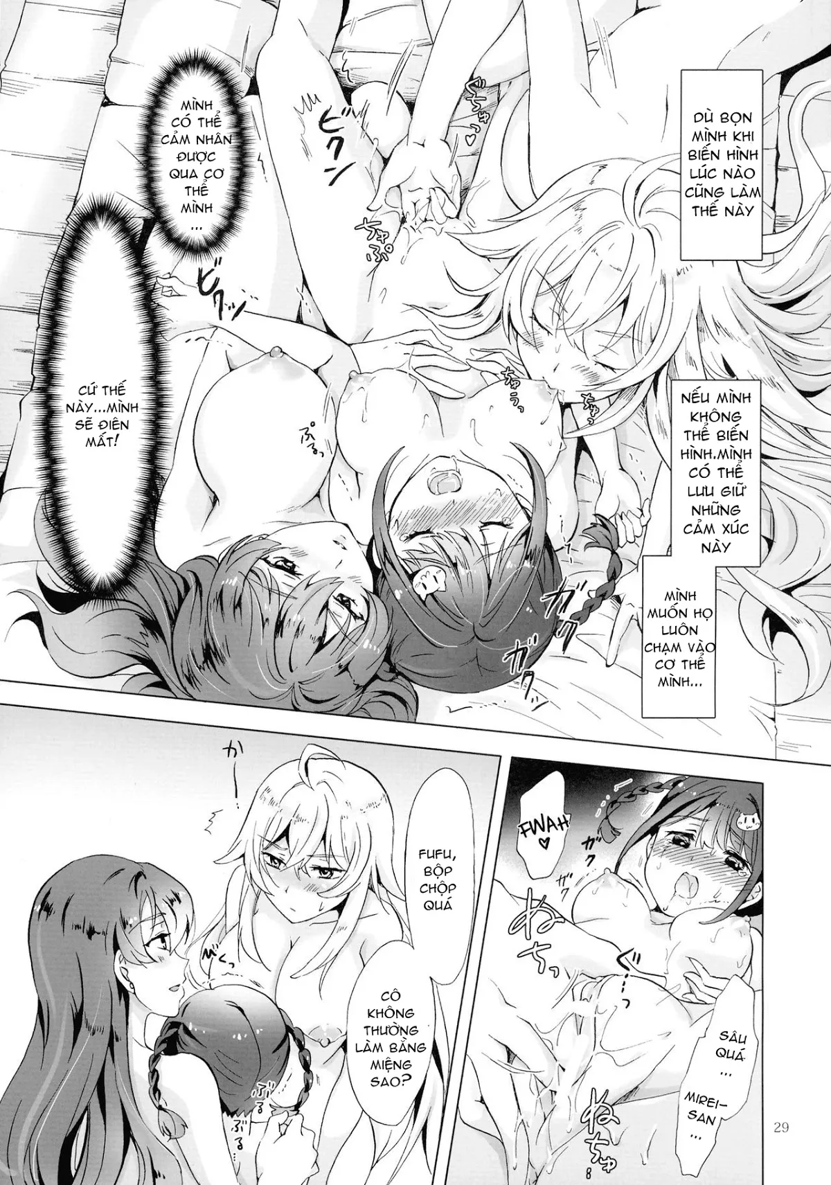 HentaiVN.net - Ảnh 30 - Doujinshi Hentai của Trang Sally - Chap 17