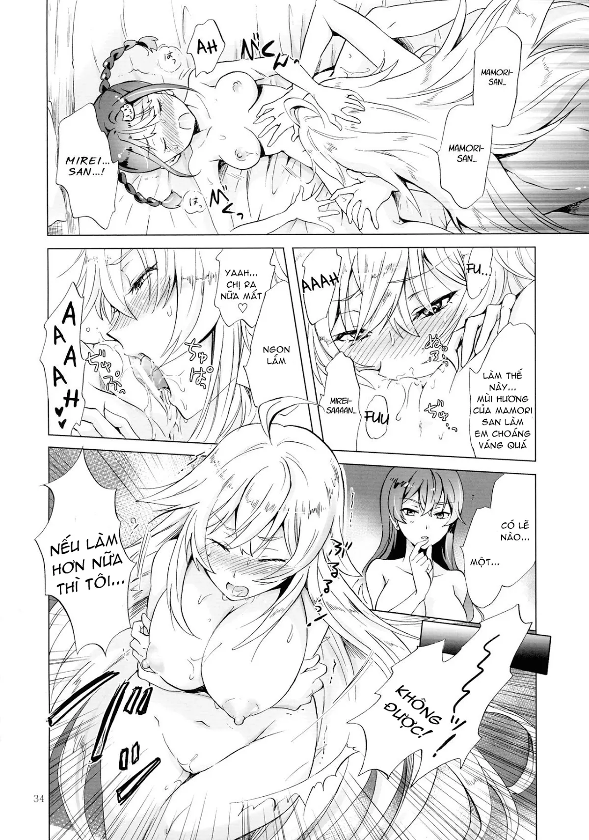 HentaiVN.net - Ảnh 35 - Doujinshi Hentai của Trang Sally - Chap 17