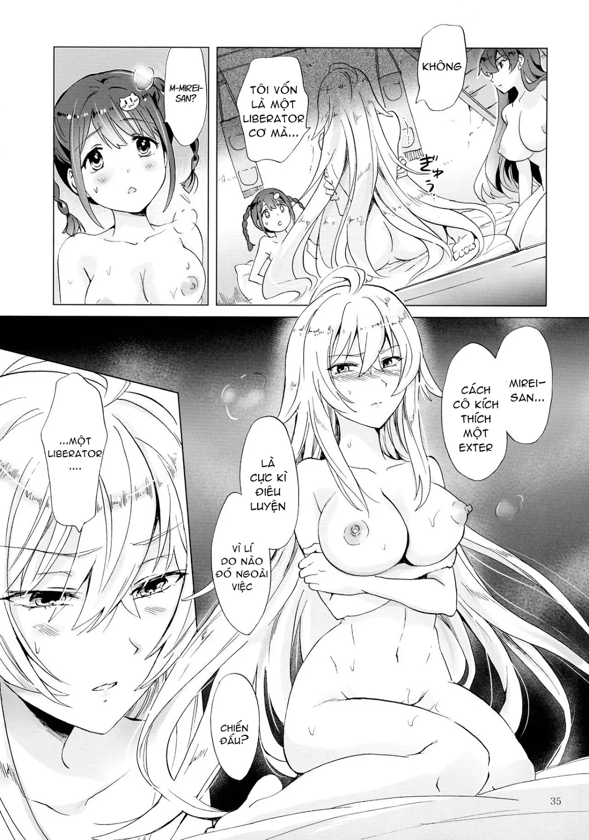 HentaiVN.net - Ảnh 36 - Doujinshi Hentai của Trang Sally - Chap 17