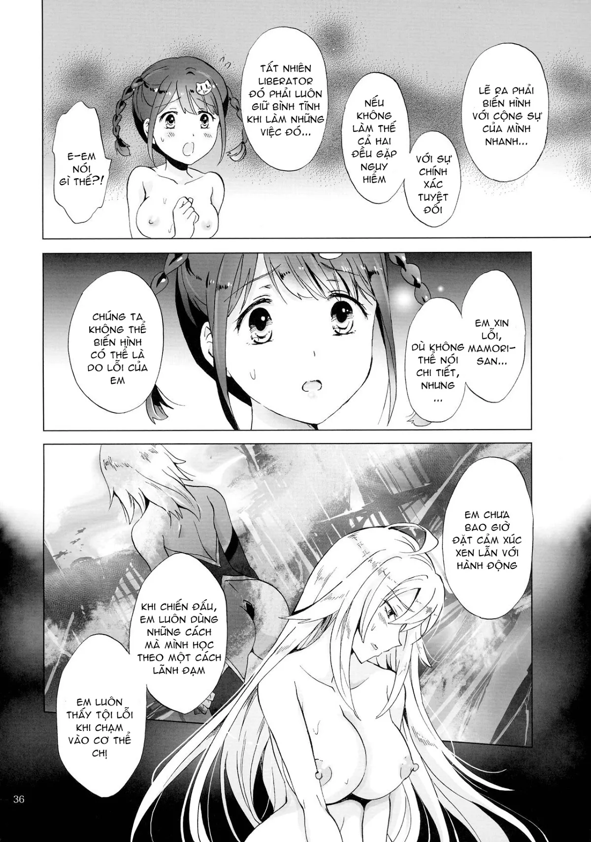 HentaiVN.net - Ảnh 37 - Doujinshi Hentai của Trang Sally - Chap 17