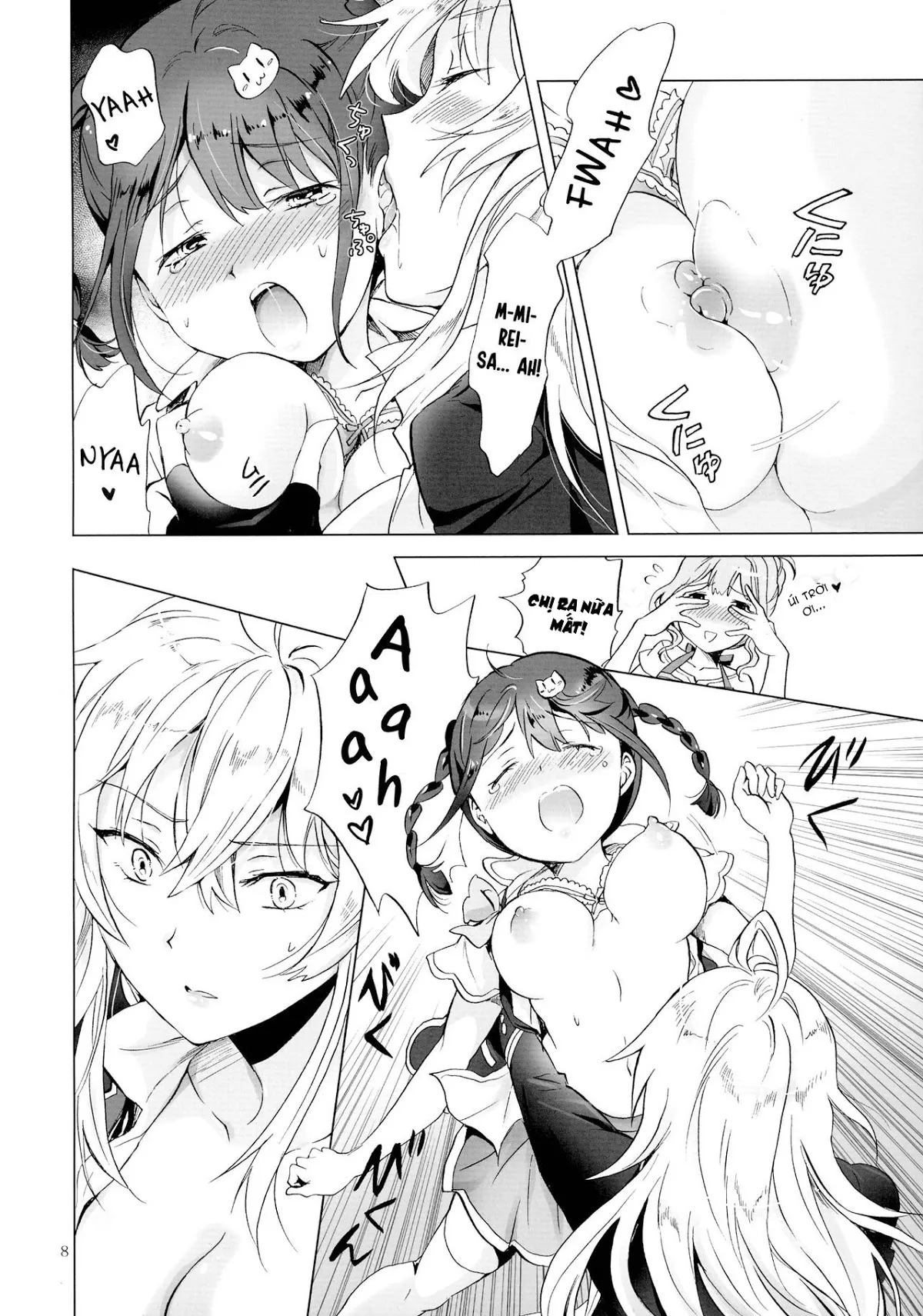 HentaiVN.net - Ảnh 9 - Doujinshi Hentai của Trang Sally - Chap 17