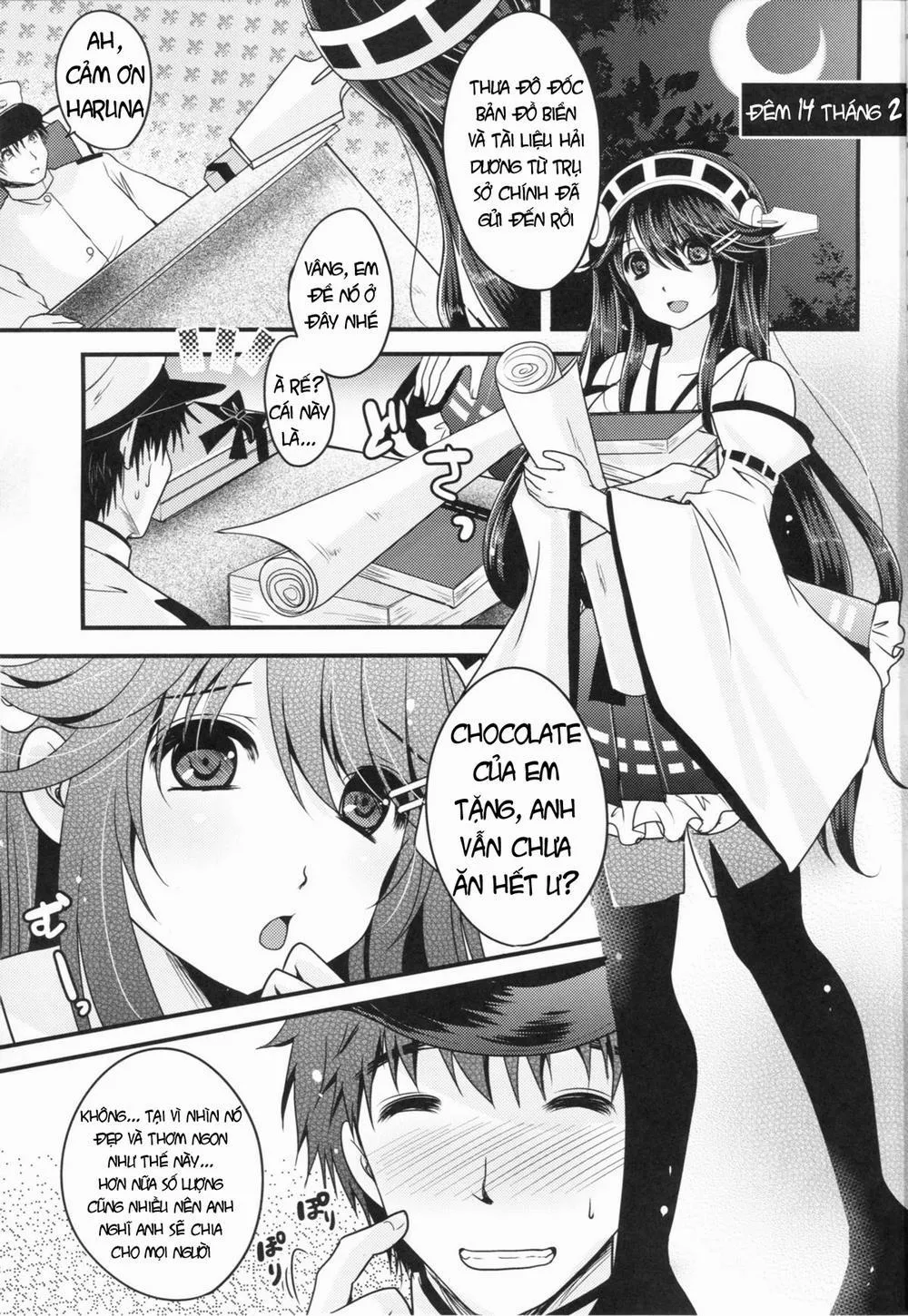 HentaiVN.net - Ảnh 5 - Shin Ai Chocolat (Kantai Collection -KanColle-) - Chap 1