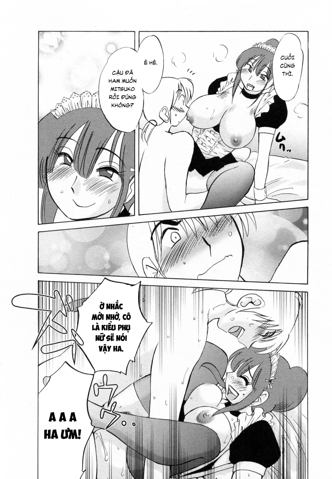 HentaiVN.net - Ảnh 17 - Maid no Mitsukosan Vol.2 [家政婦のミツコさん 2] - Chap 1
