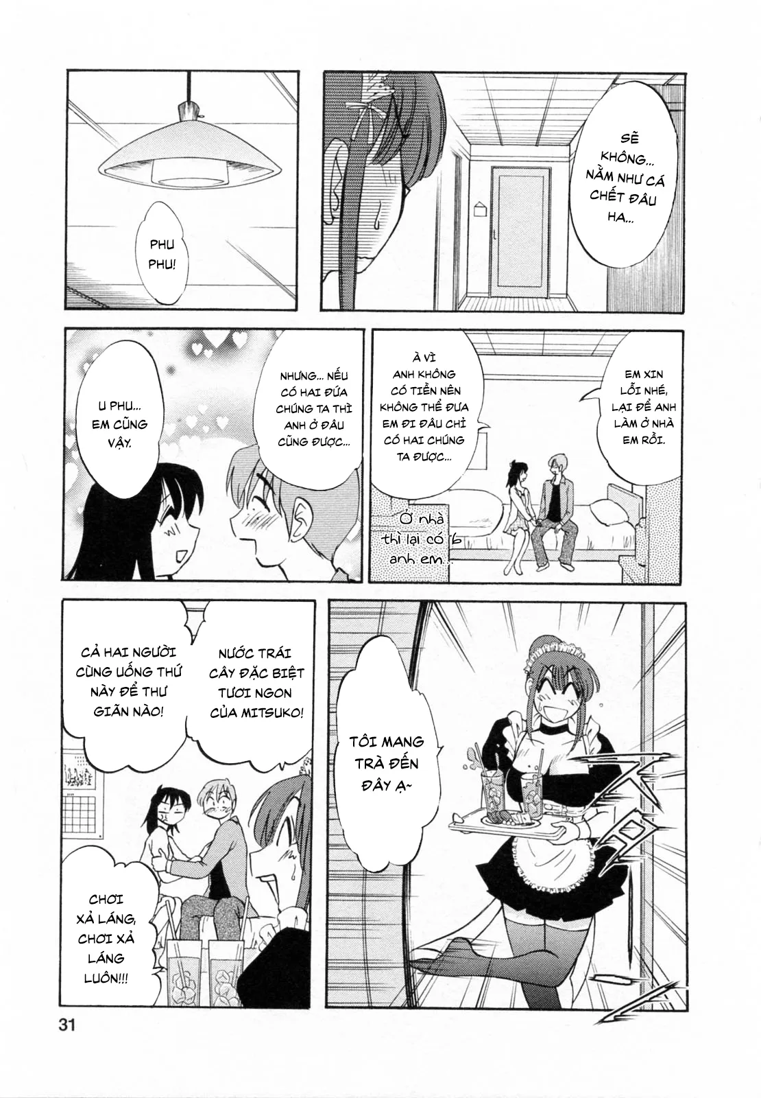 HentaiVN.net - Ảnh 6 - Maid no Mitsukosan Vol.2 [家政婦のミツコさん 2] - Chap 1