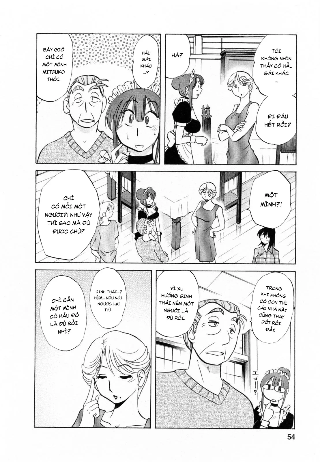 HentaiVN.net - Ảnh 7 - Maid no Mitsukosan Vol.2 [家政婦のミツコさん 2] - Chap 2