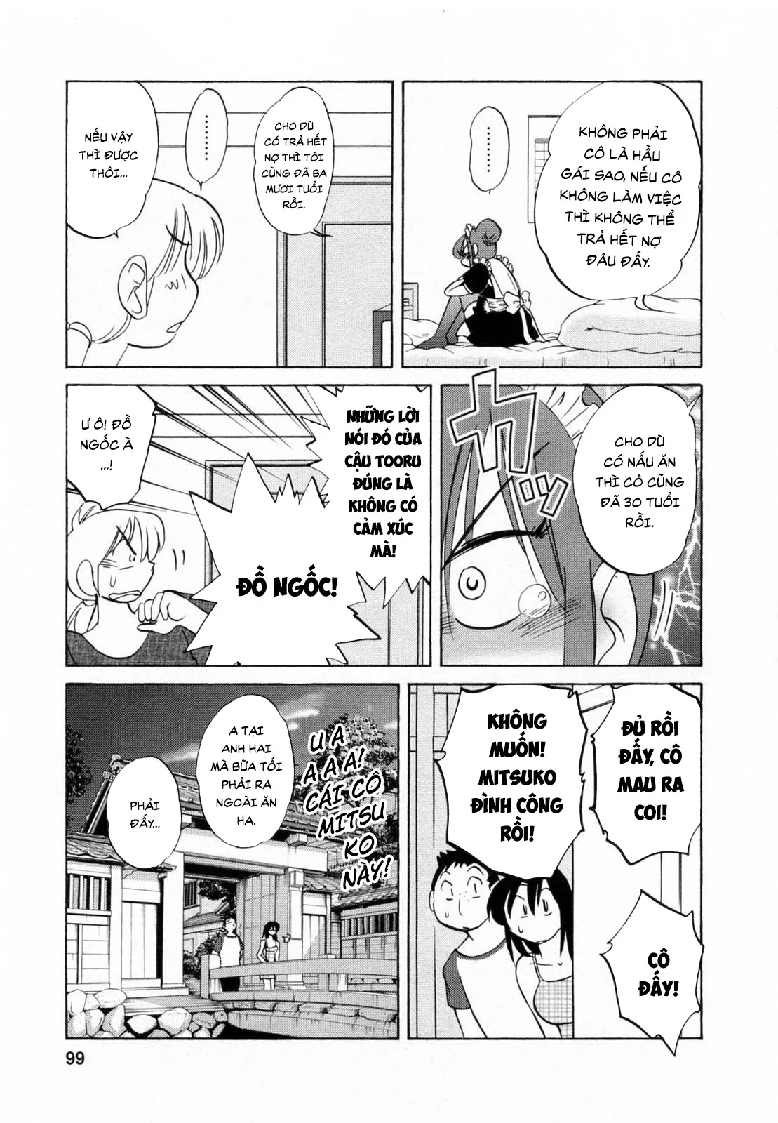 HentaiVN.net - Ảnh 8 - Maid no Mitsukosan Vol.2 [家政婦のミツコさん 2] - Chap 4