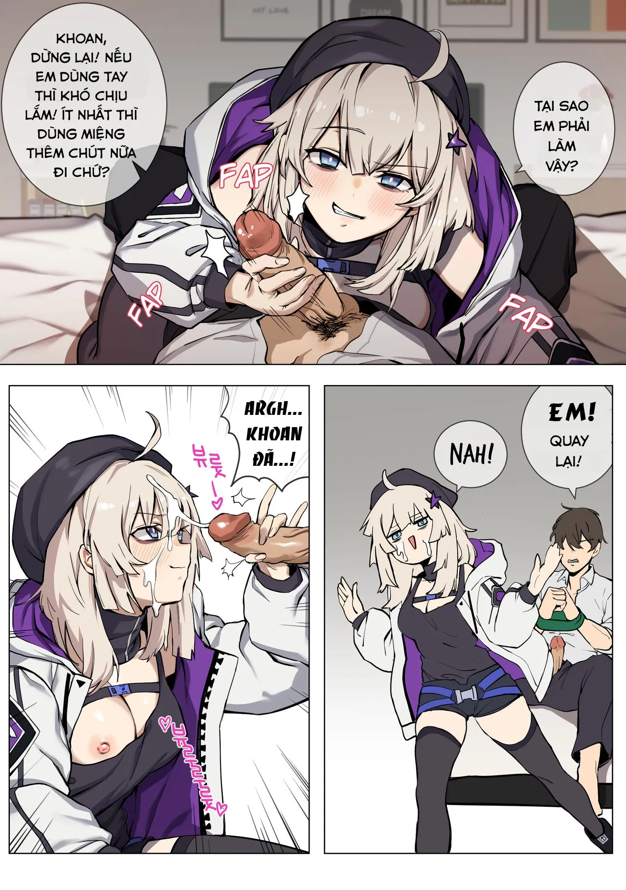 HentaiVN.net - Ảnh 9 - AA-12 (Girls' Frontline) - Chap 1