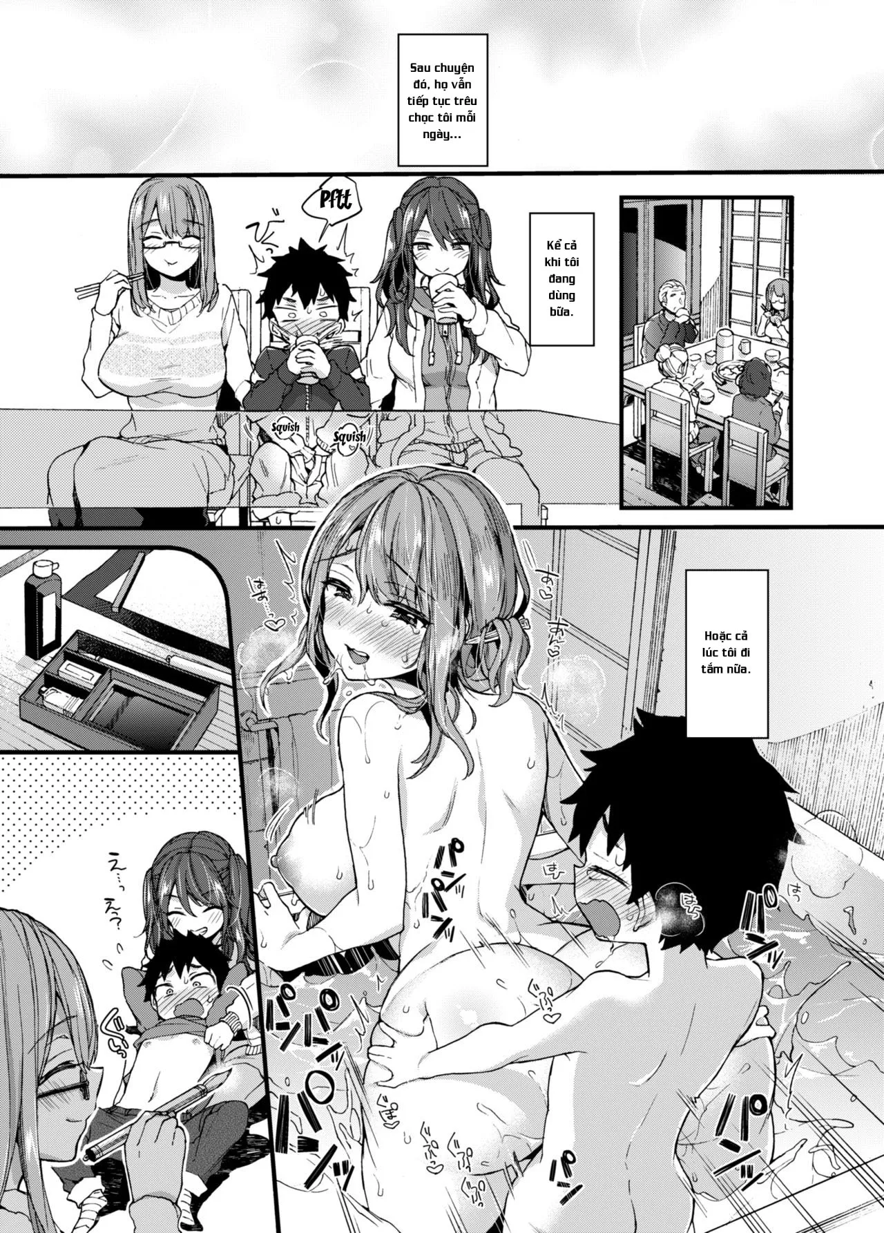 HentaiVN.net - Ảnh 12 - Kì Nghỉ Tết Khó Quên (re-up) [Fuyuyasumi wa Itoko no Onee-chan ni Asonde moraimashita., ふゆやすみはいとこのおねえちゃんにあそんでもらいました。] - Chap 1