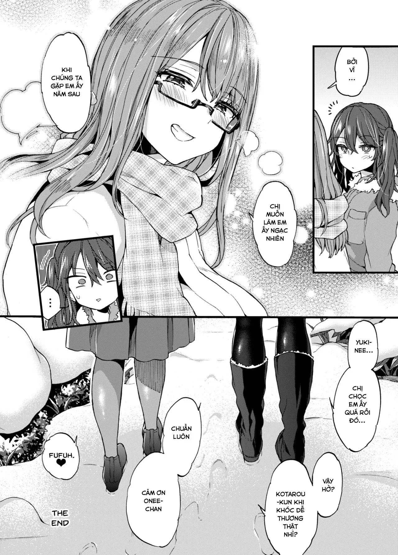 HentaiVN.net - Ảnh 23 - Kì Nghỉ Tết Khó Quên (re-up) [Fuyuyasumi wa Itoko no Onee-chan ni Asonde moraimashita., ふゆやすみはいとこのおねえちゃんにあそんでもらいました。] - Chap 1