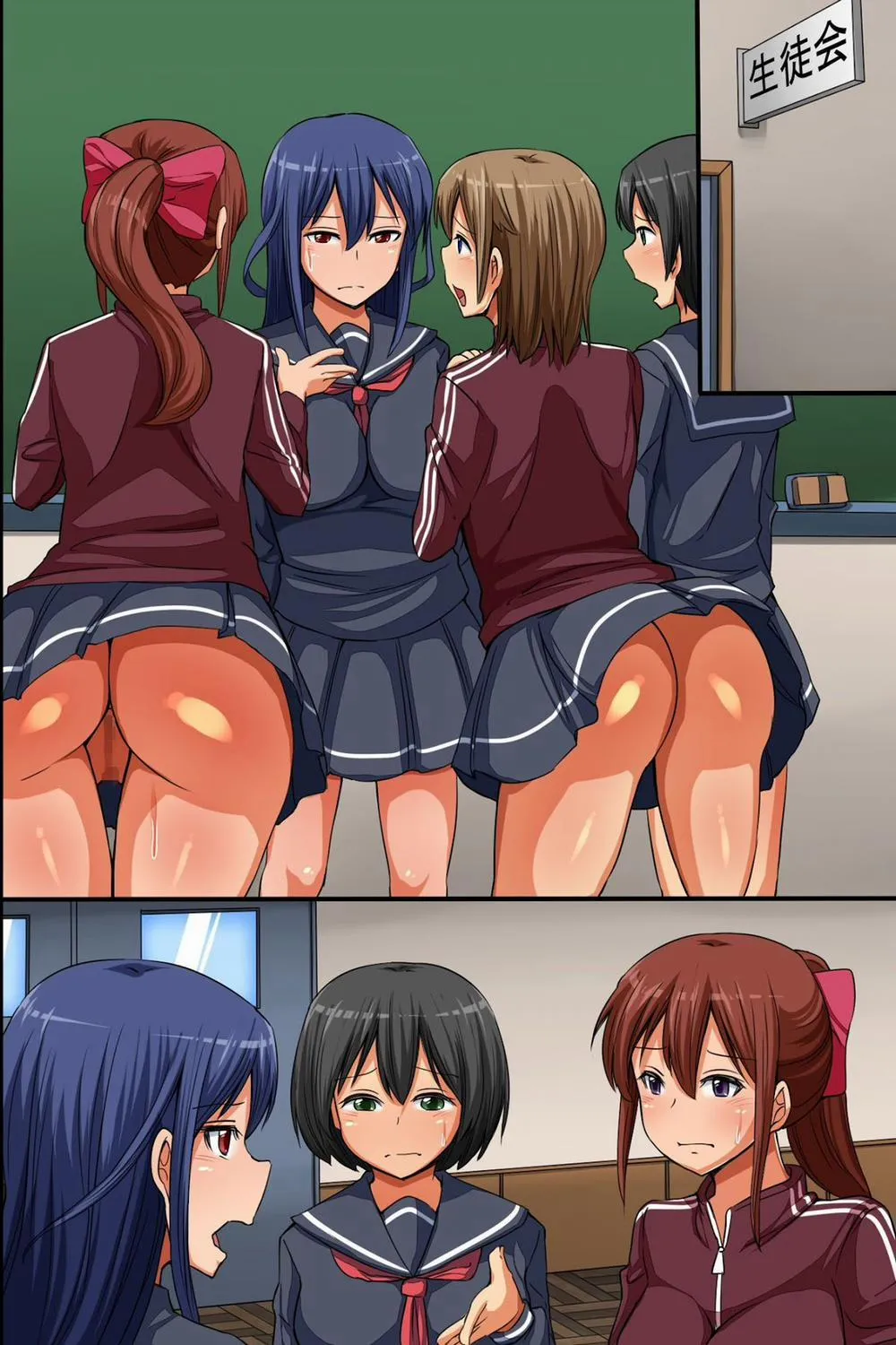 HentaiVN.net - Ảnh 26 - Mienai Aitsu ni Yowami o Nigirare Namahame - Chap 1
