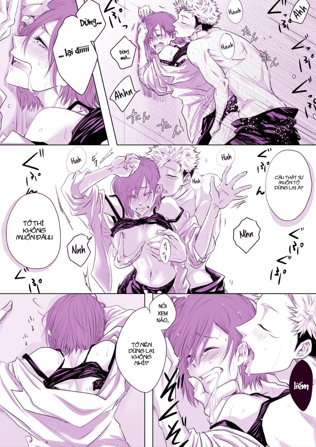 HentaiVN.net - Ảnh 4 - Tớ sẽ làm cậu khóc thật nhiều [Motto Kimi o Nakasetai, もっと君をナかせたい] - Chap 1