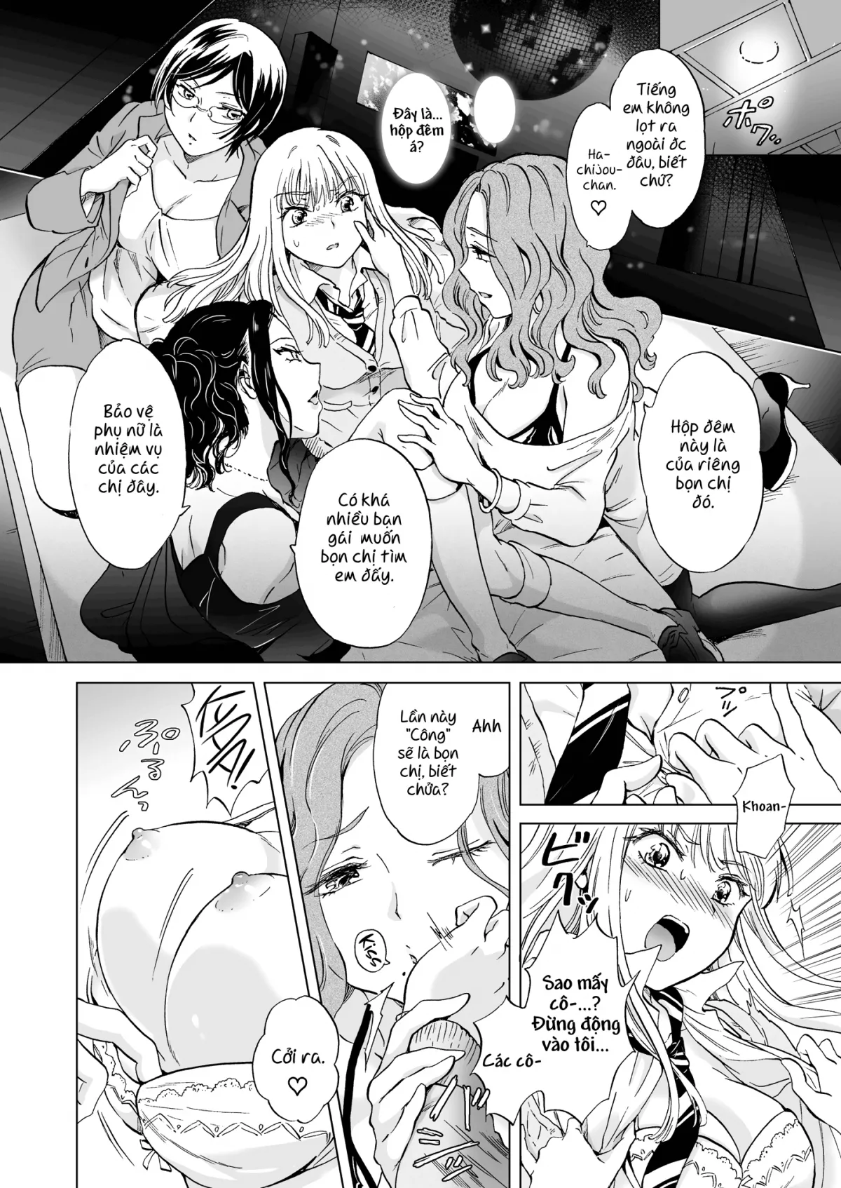 HentaiVN.net - Ảnh 9 - Lady x Lady - Chap 4
