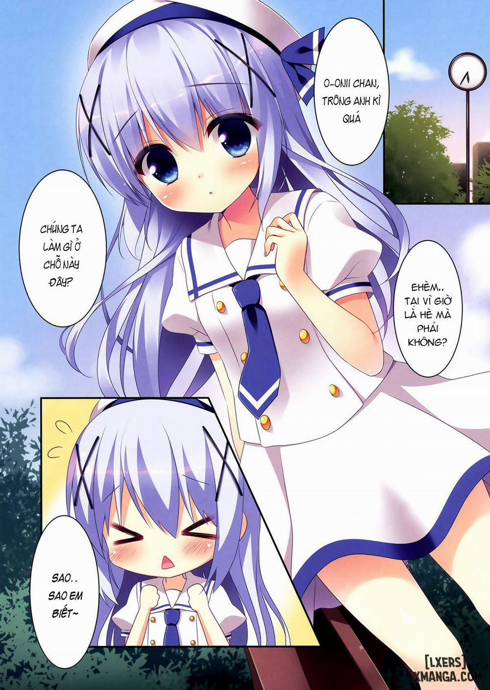 HentaiVN.net - Ảnh 4 - Chino-chan to Natsukaze - Chap 1