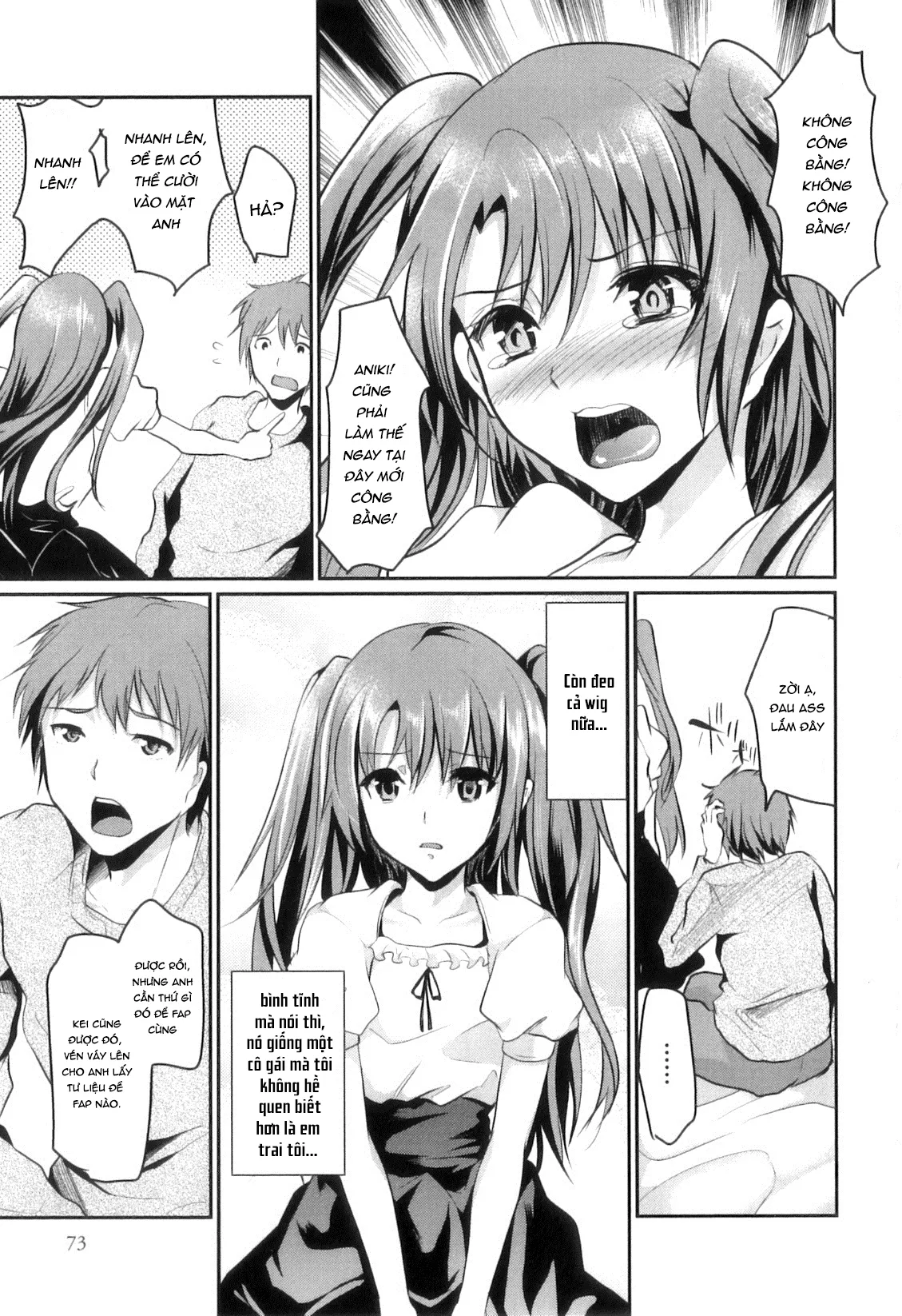 HentaiVN.net - Ảnh 7 - Masturbation Siblings (Otokonoko Heaven Vol. 09) - Chap 1