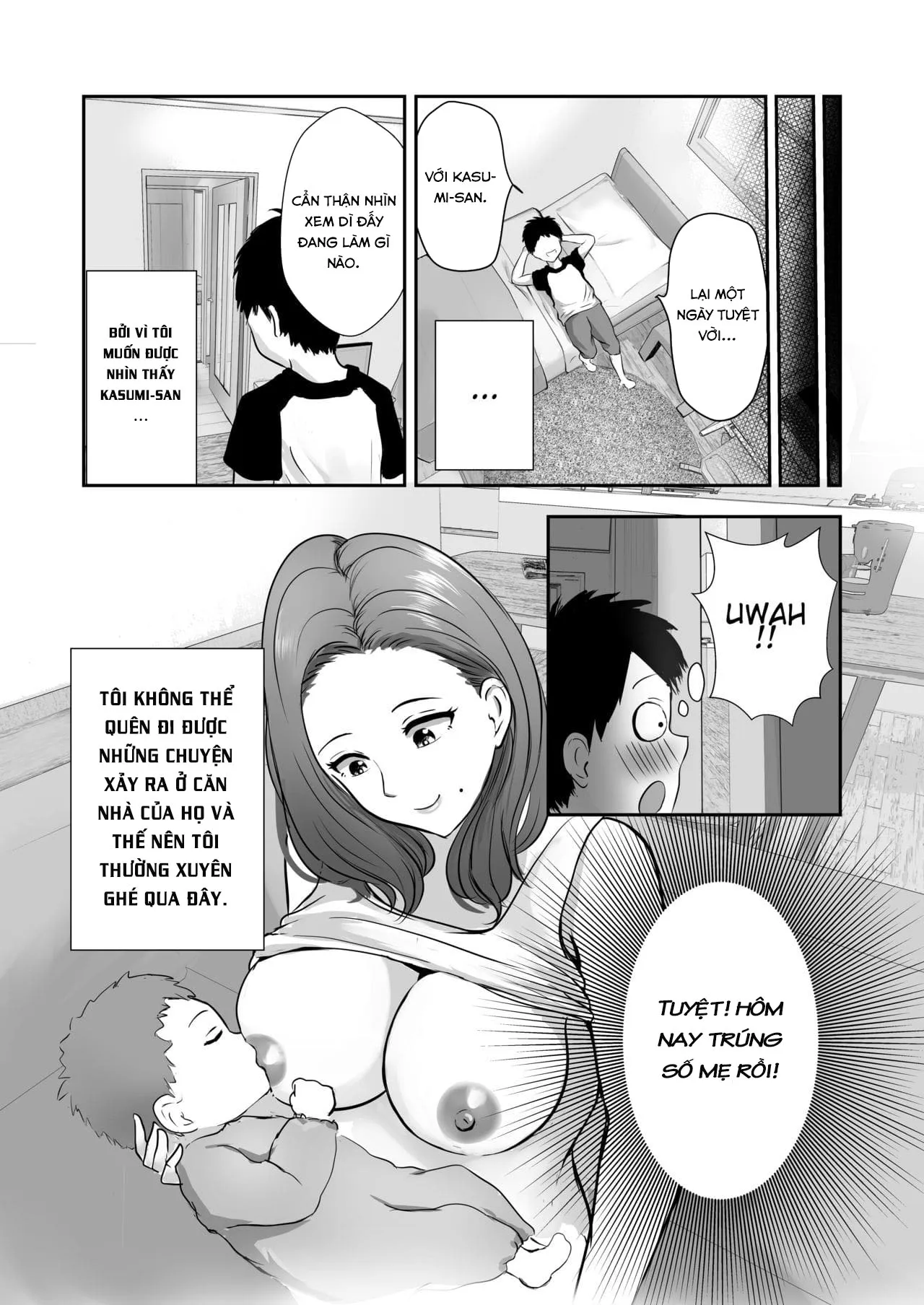 HentaiVN.net - Ảnh 6 - Tomodachi no Mama o Tasting [[Pop Machine-gun (Renry)] Tomodachi no Mama o Tasting [English]] - Chap 1