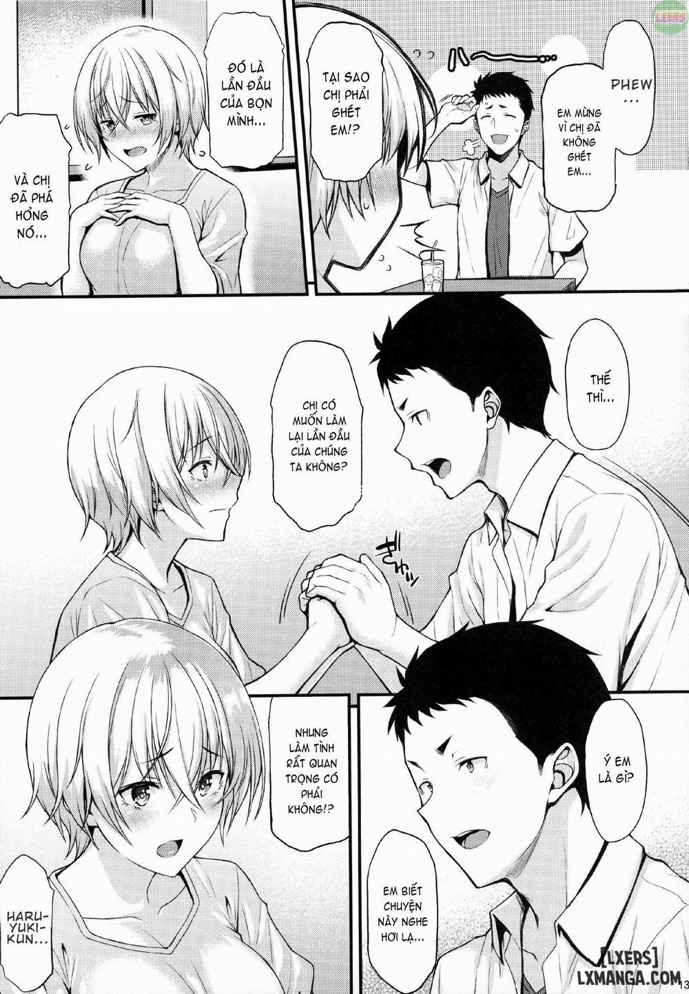 HentaiVN.net - Ảnh 12 - Itoshi no Senpai to Mou Ichido Hajimete [Redoing The First Time With My Beloved Senpai; Làm lại ...lần đầu... với bạn gái Senpai] - Chap 1