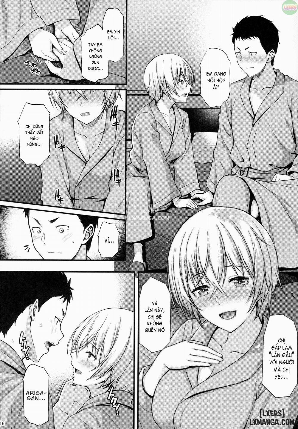 HentaiVN.net - Ảnh 15 - Itoshi no Senpai to Mou Ichido Hajimete [Redoing The First Time With My Beloved Senpai; Làm lại ...lần đầu... với bạn gái Senpai] - Chap 1