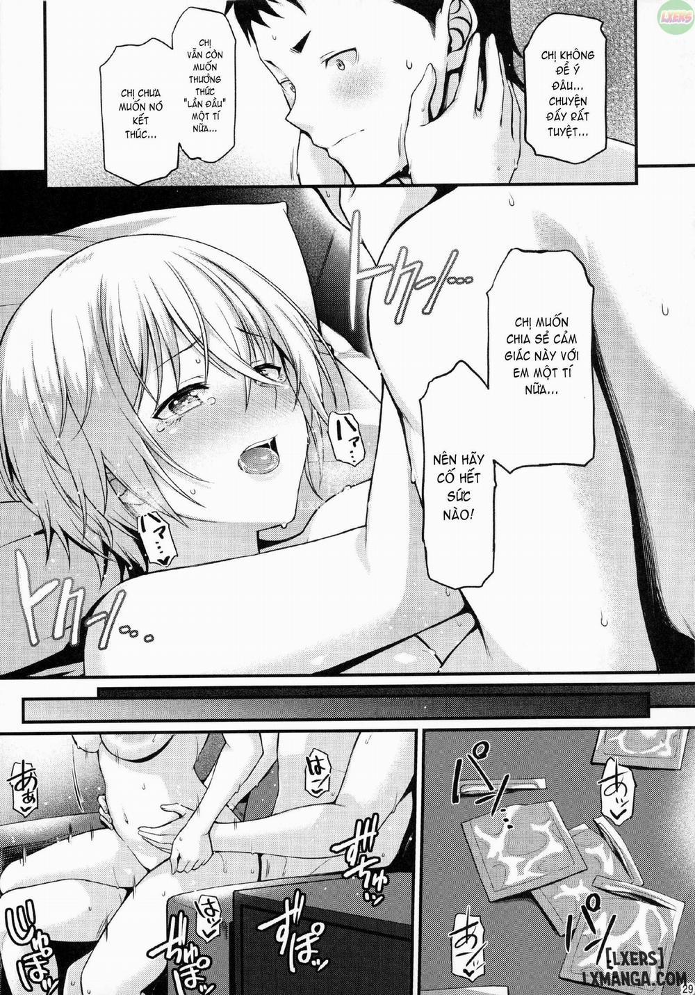 HentaiVN.net - Ảnh 28 - Itoshi no Senpai to Mou Ichido Hajimete [Redoing The First Time With My Beloved Senpai; Làm lại ...lần đầu... với bạn gái Senpai] - Chap 1