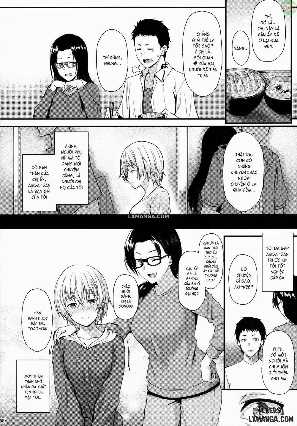 HentaiVN.net - Ảnh 5 - Itoshi no Senpai to Mou Ichido Hajimete [Redoing The First Time With My Beloved Senpai; Làm lại ...lần đầu... với bạn gái Senpai] - Chap 1