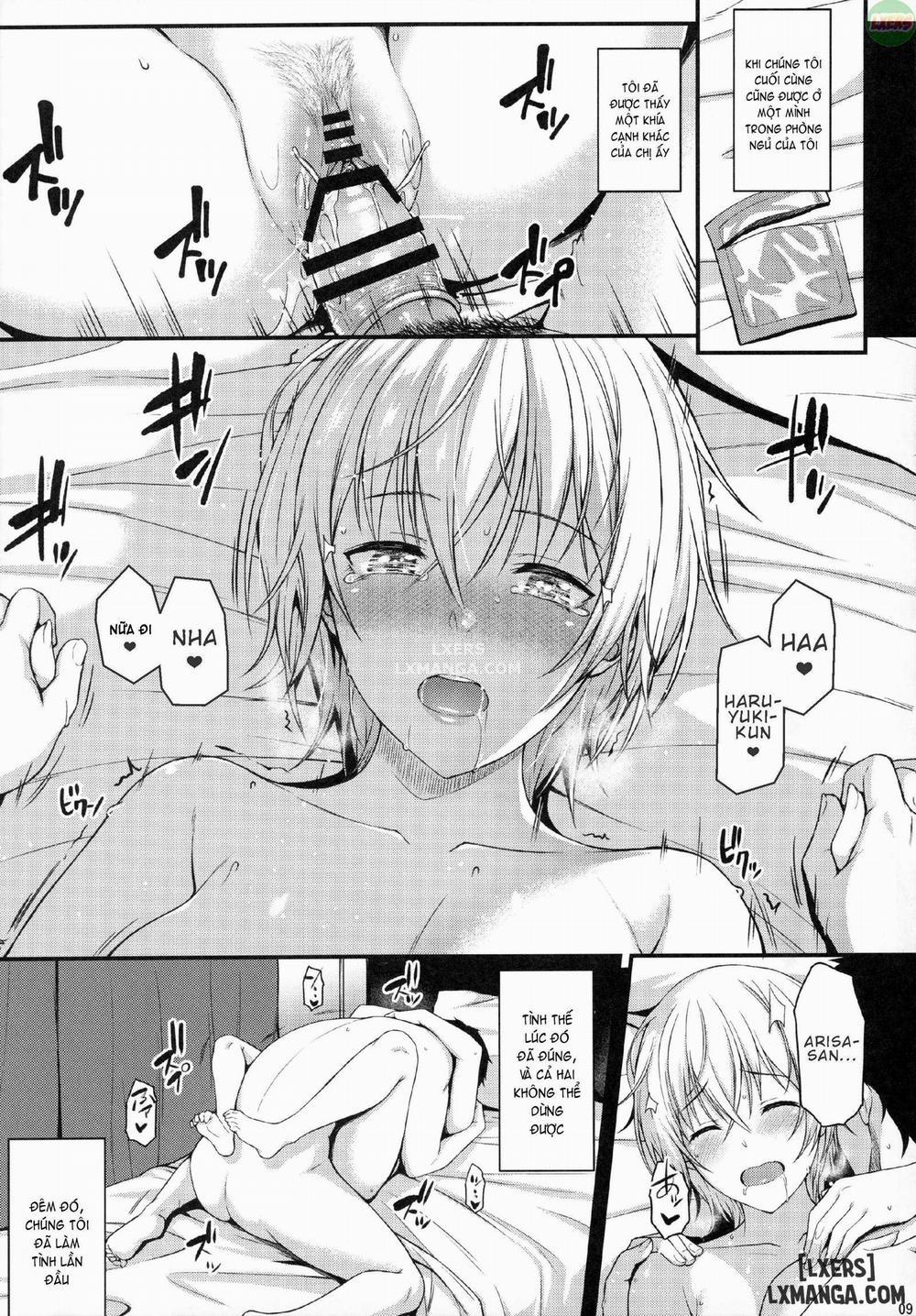 HentaiVN.net - Ảnh 8 - Itoshi no Senpai to Mou Ichido Hajimete [Redoing The First Time With My Beloved Senpai; Làm lại ...lần đầu... với bạn gái Senpai] - Chap 1