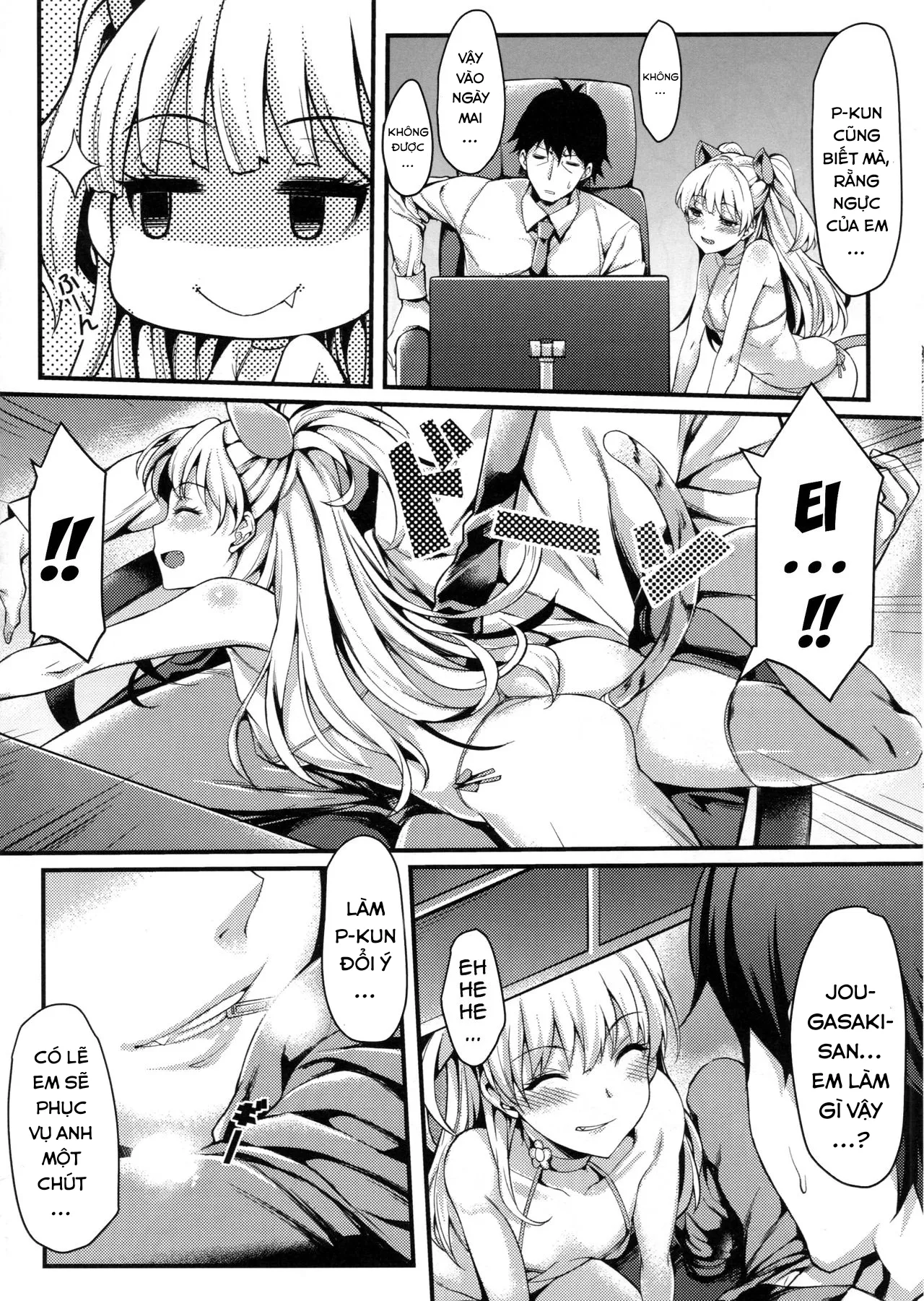 HentaiVN.net - Ảnh 8 - Junjou Bitch Love Rika (THE IDOLM@STER CINDERELLA GIRLS) - Chap 1