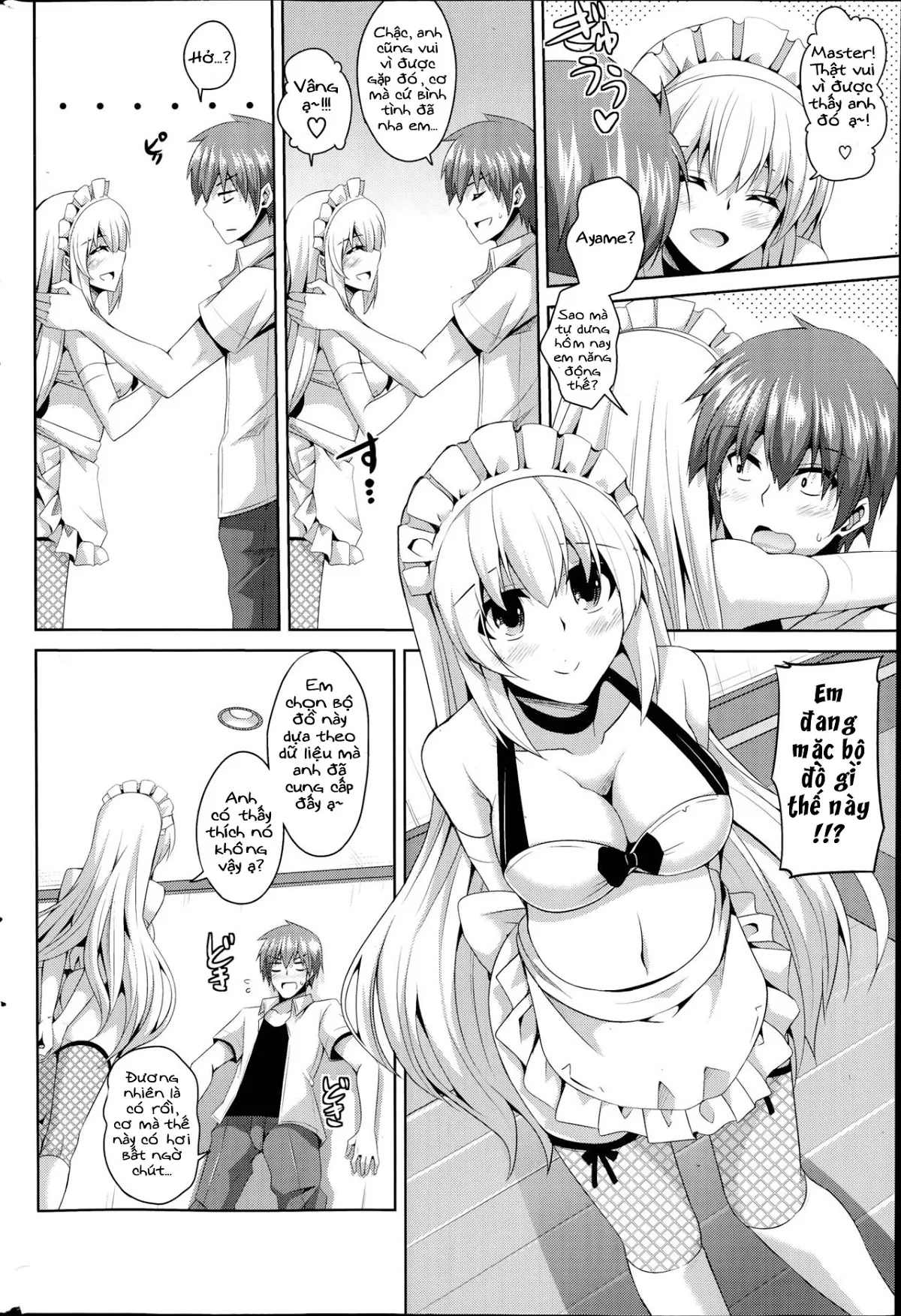 HentaiVN.net - Ảnh 22 - Cô hầu gái đặc biệt [Gohoushi Otome] - Chap 1