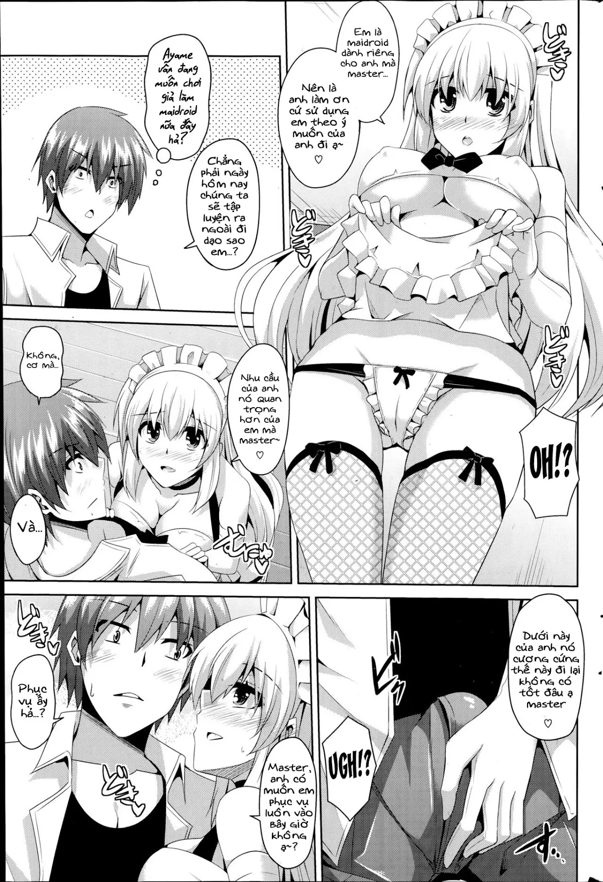 HentaiVN.net - Ảnh 23 - Cô hầu gái đặc biệt [Gohoushi Otome] - Chap 1