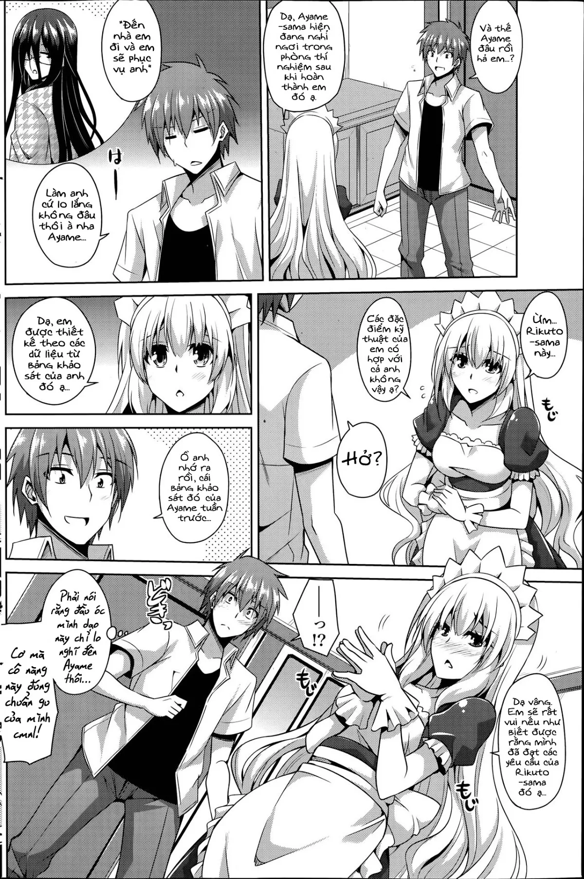 HentaiVN.net - Ảnh 6 - Cô hầu gái đặc biệt [Gohoushi Otome] - Chap 1