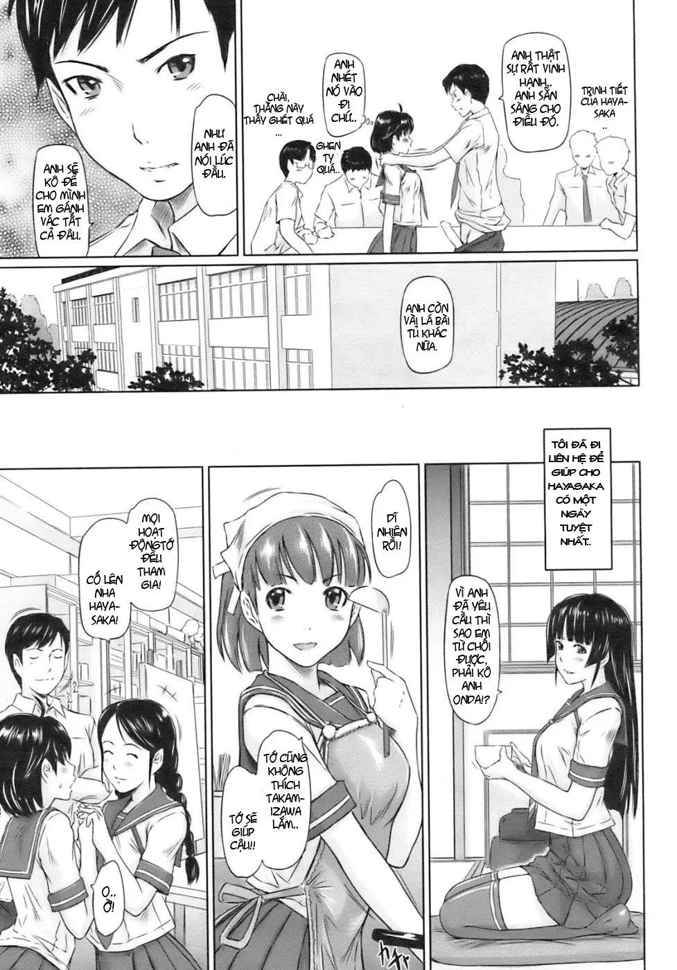 HentaiVN.net - Ảnh 11 - MissCon Kyousoukyoku - Chap 1