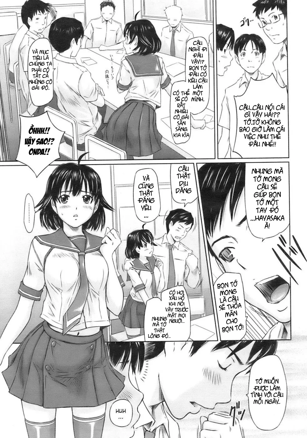 HentaiVN.net - Ảnh 5 - MissCon Kyousoukyoku - Chap 1
