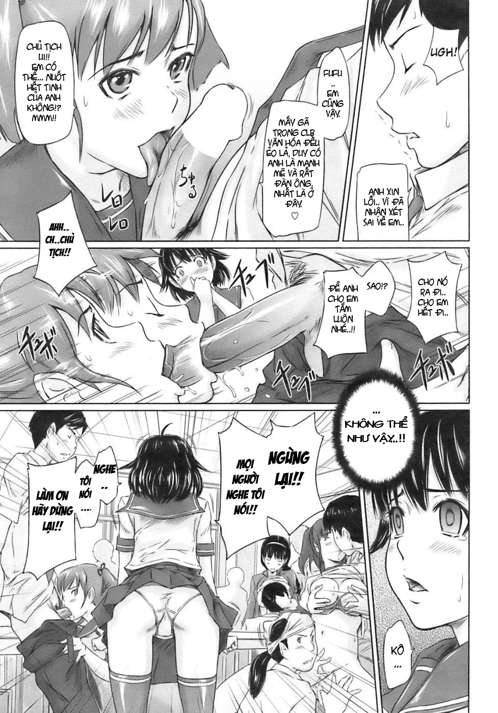 HentaiVN.net - Ảnh 9 - MissCon Kyousoukyoku - Chap 1