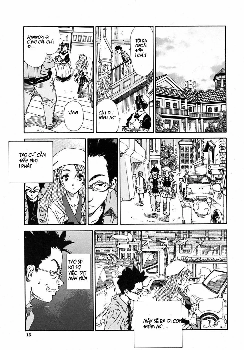 HentaiVN.net - Ảnh 10 - Amamori's Spear - Chap 1