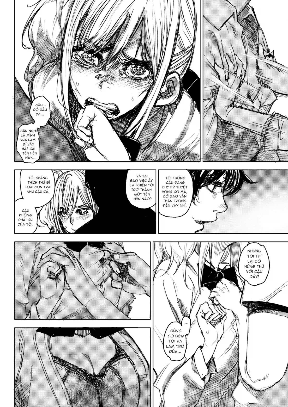 HentaiVN.net - Ảnh 7 - Thuần Bạch [Push Me] - Chap 1