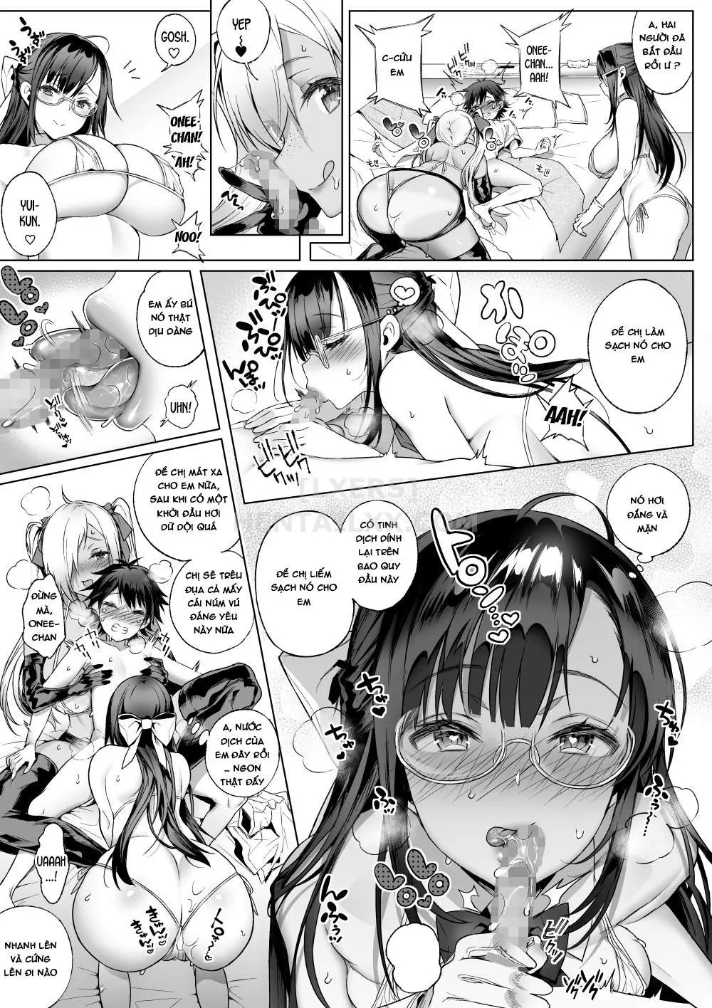 HentaiVN.net - Ảnh 13 - Sayuki Onee-San Wa Gaman Ga Dekinai - Chap 2