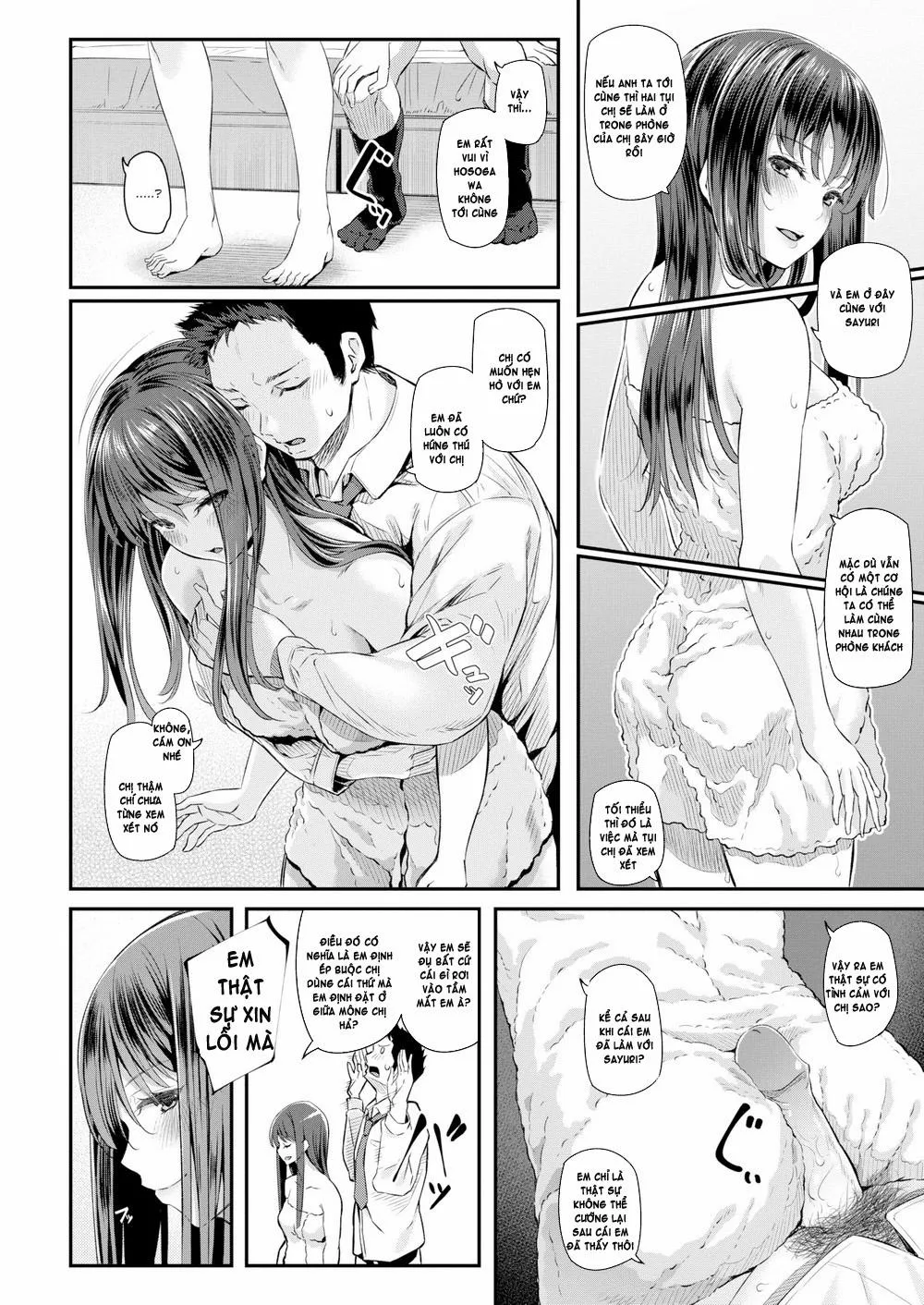 HentaiVN.net - Ảnh 10 - A Senpai on Each Arm (Chap 1) - Chap 1