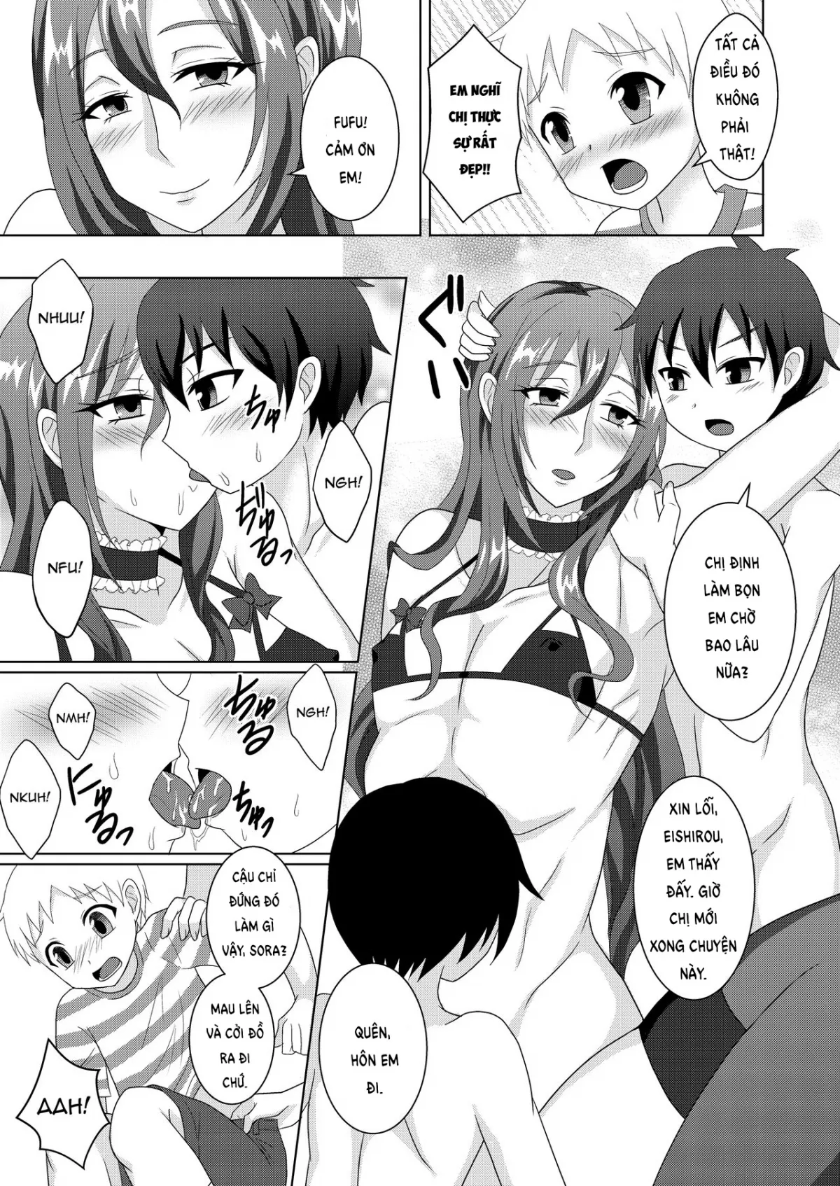 HentaiVN.net - Ảnh 8 - Houkago Onee-chan Club [放課後男姉ちゃんクラブ] - Chap 1