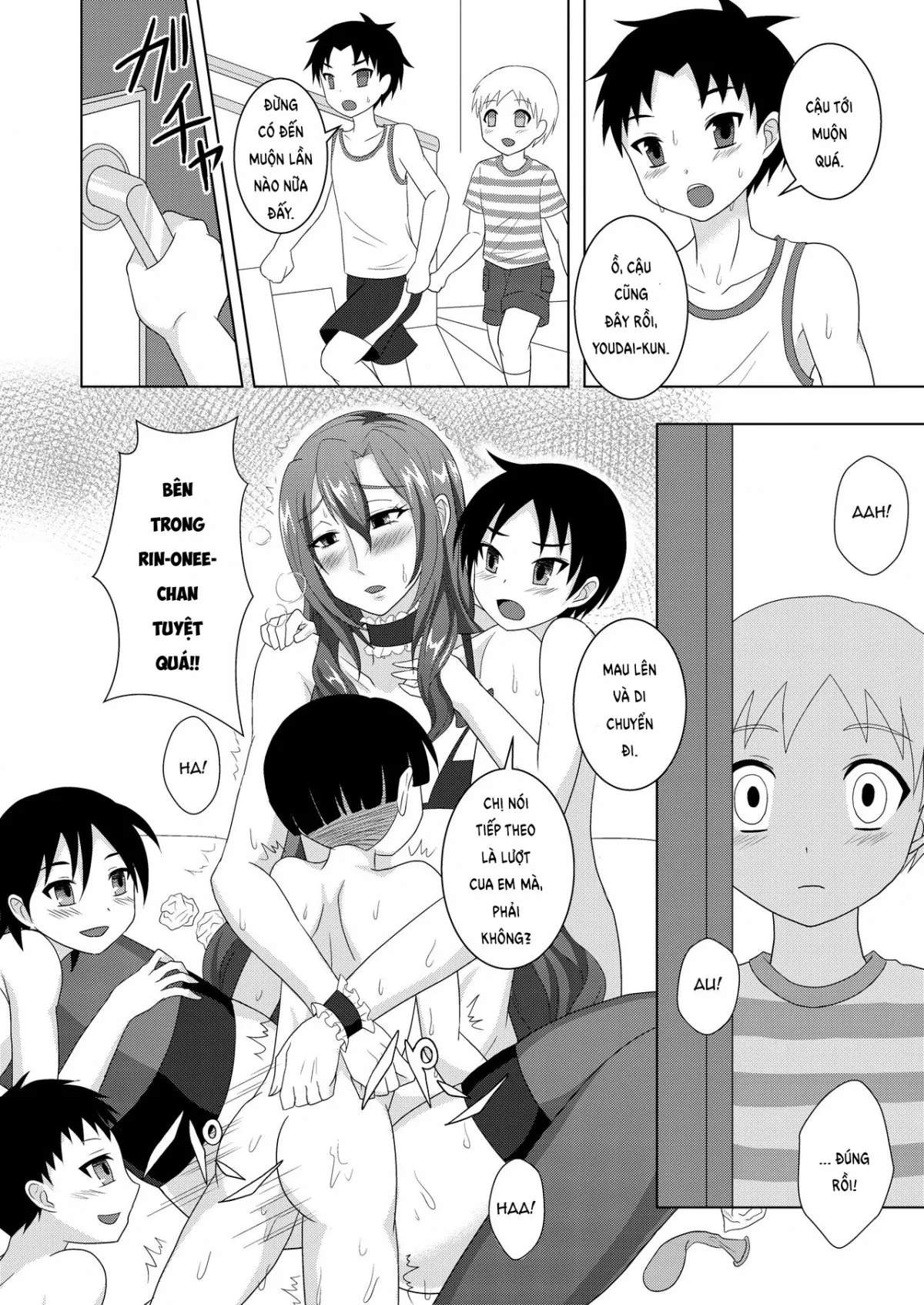 HentaiVN.net - Ảnh 6 - Houkago Onee-chan Club [放課後男姉ちゃんクラブ] - Chap 1
