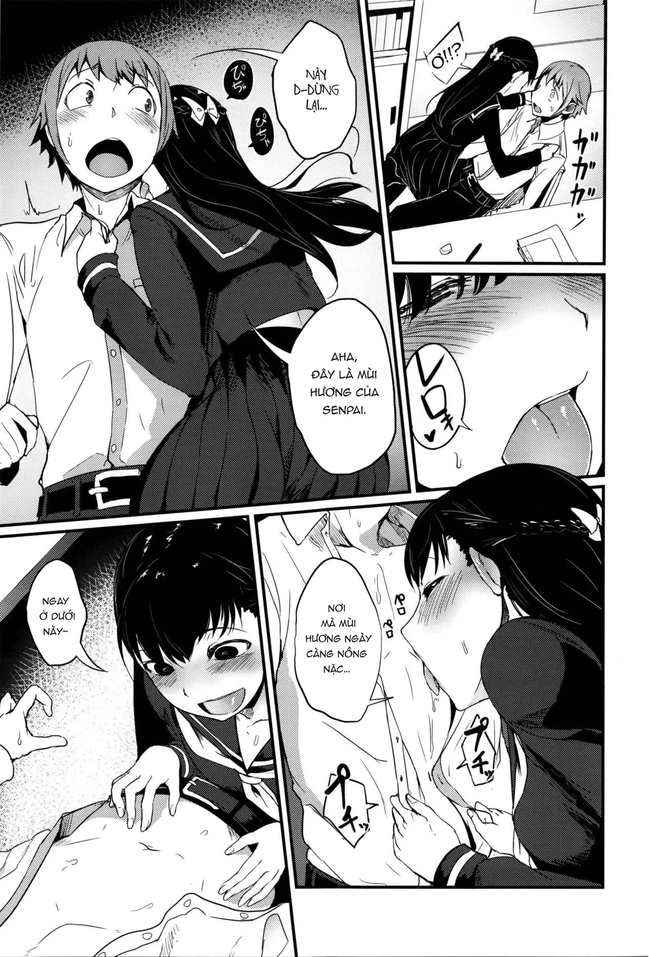 HentaiVN.net - Ảnh 7 - Đàn em của tôi là một yandere thú tính. - Chap 1