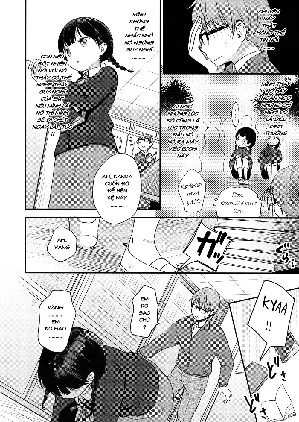 HentaiVN.net - Ảnh 11 - Thầy có thể đọc được suy nghĩ em đó [Ore, Omae no Kokoro ga Yomerun dakedo Vol.2] - Chap 1